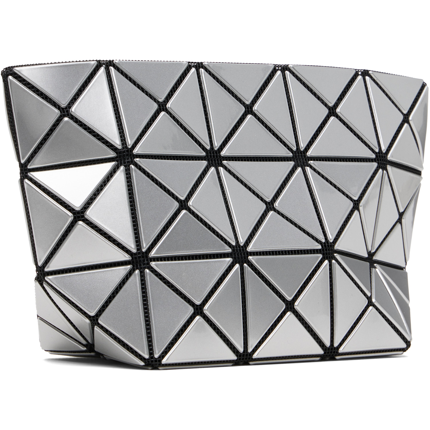  Bao Bao Issey Miyake Silver Prism Pouch 