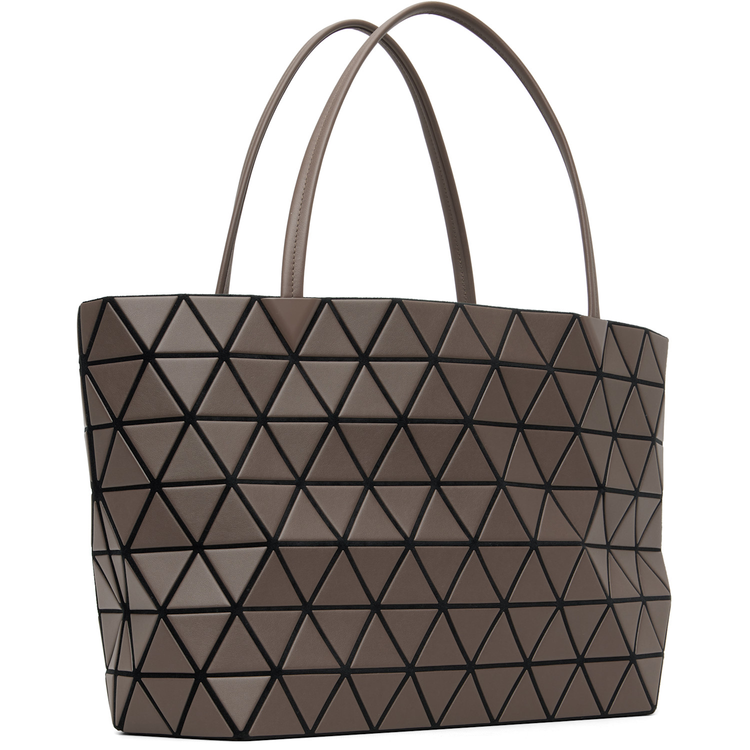  Bao Bao Issey Miyake Brown Bateau Matte Tote 