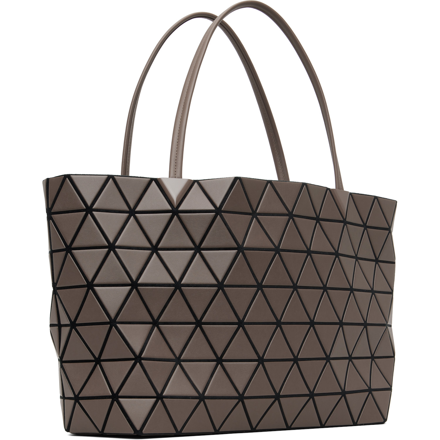  Bao Bao Issey Miyake Brown Bateau Matte Tote 