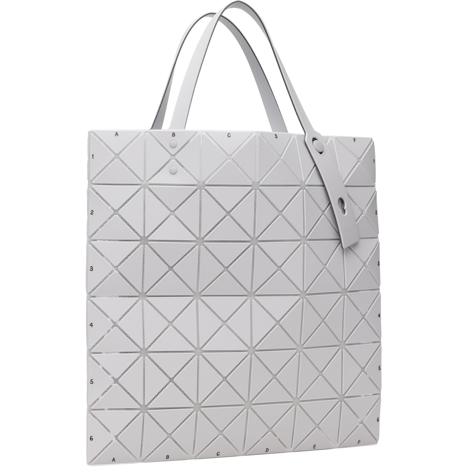  Bao Bao Issey Miyake White Map Tote 