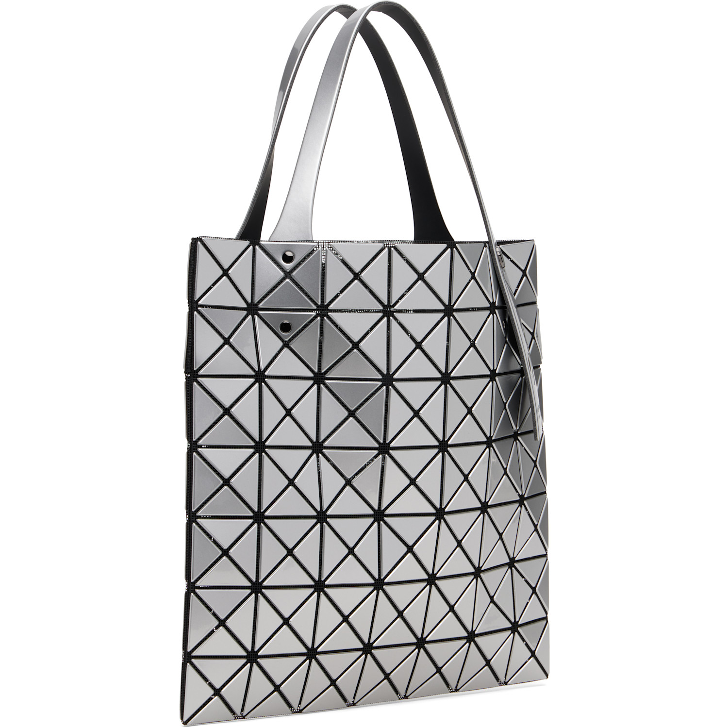  Bao Bao Issey Miyake Silver Prism Basics Tote 