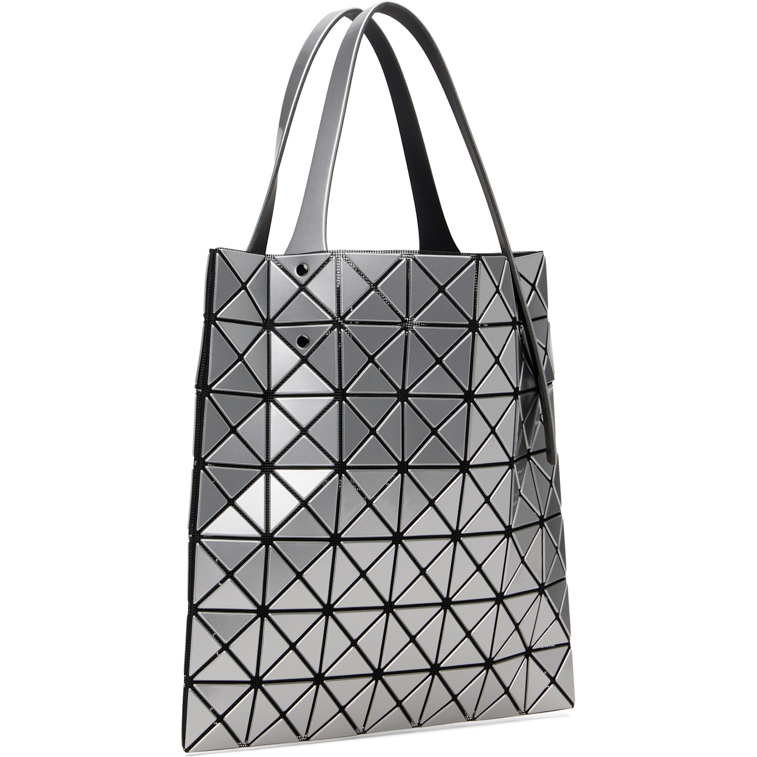  Bao Bao Issey Miyake Silver Prism Basics Tote 