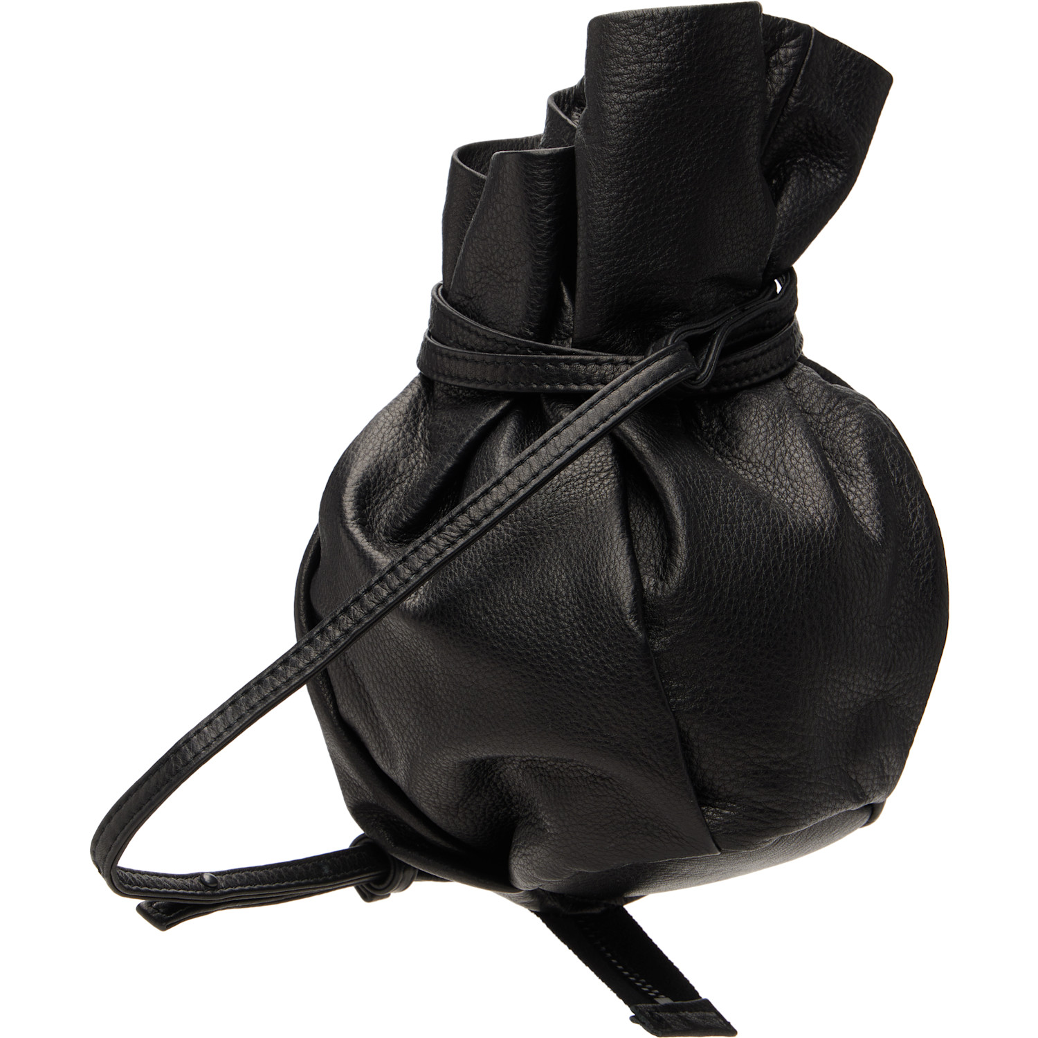  Y's Black Zipper Mini Pochette Pouch 