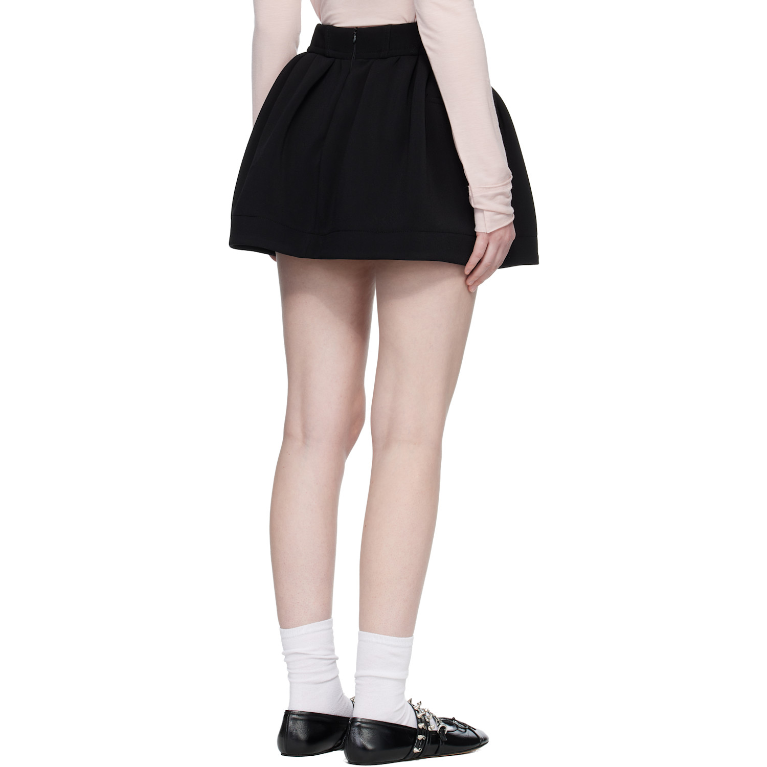  Open Yy Black Wire Miniskirt 