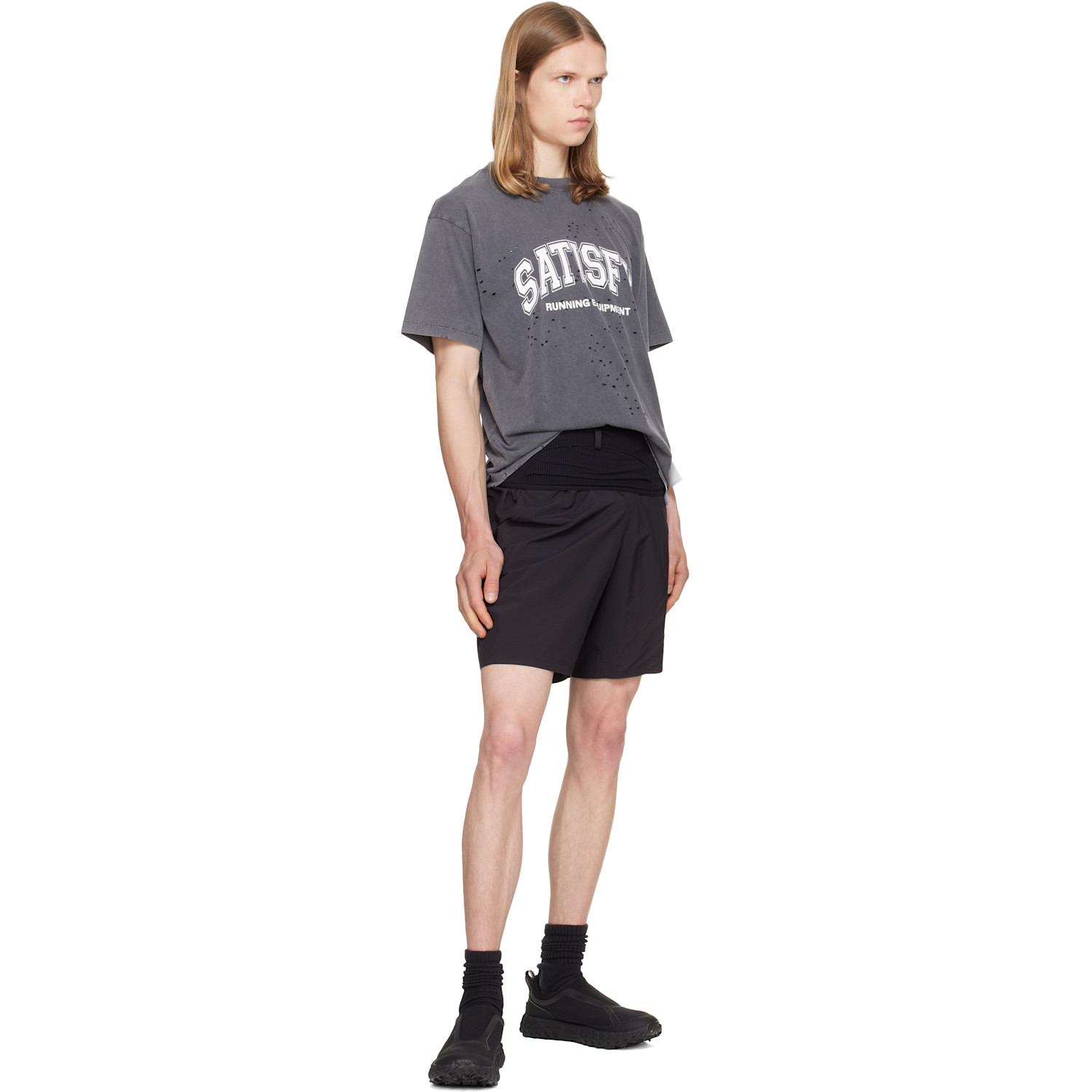  Satisfy Black Justice Dyneema Trail Band Belt 