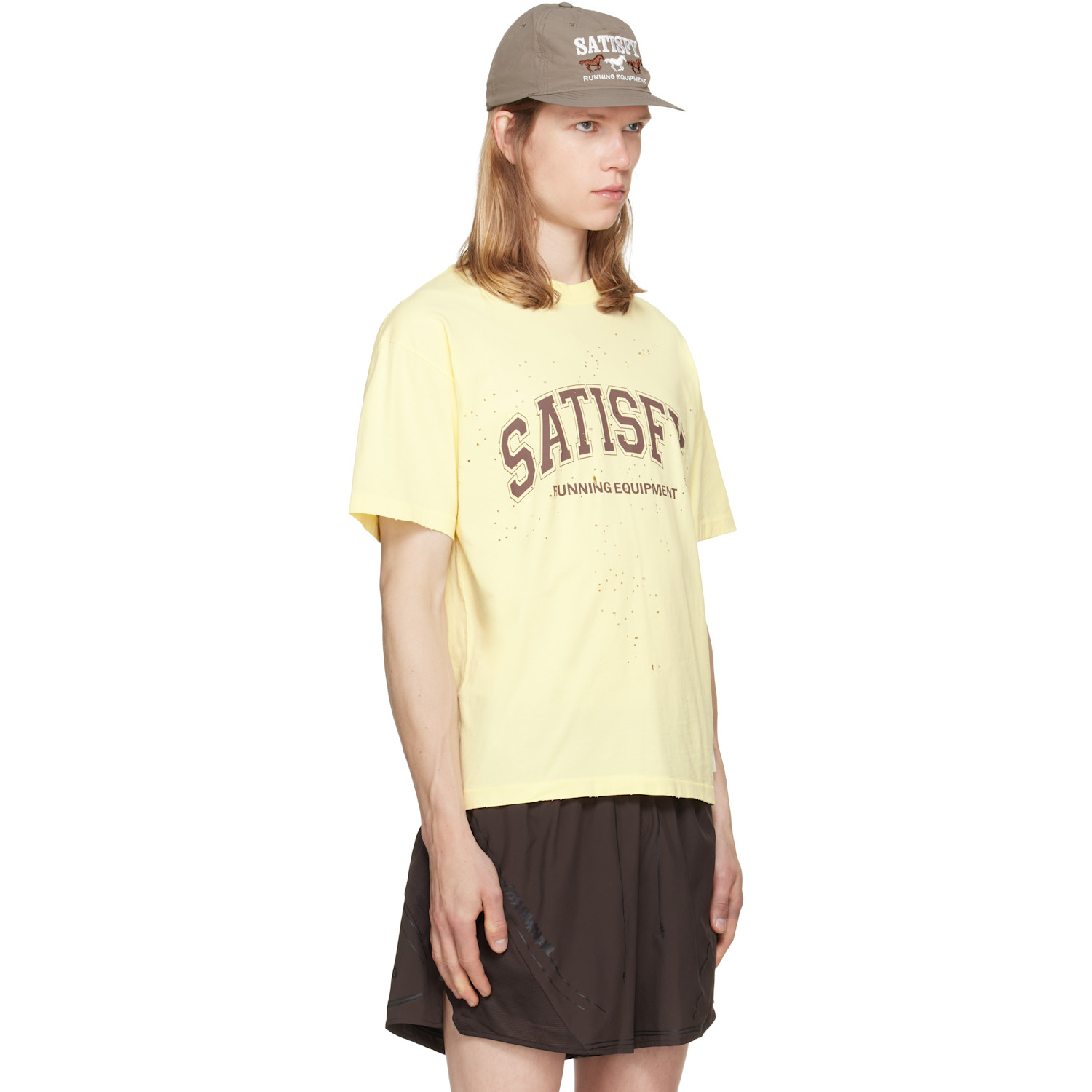  Satisfy Yellow Mothtech T-shirt 