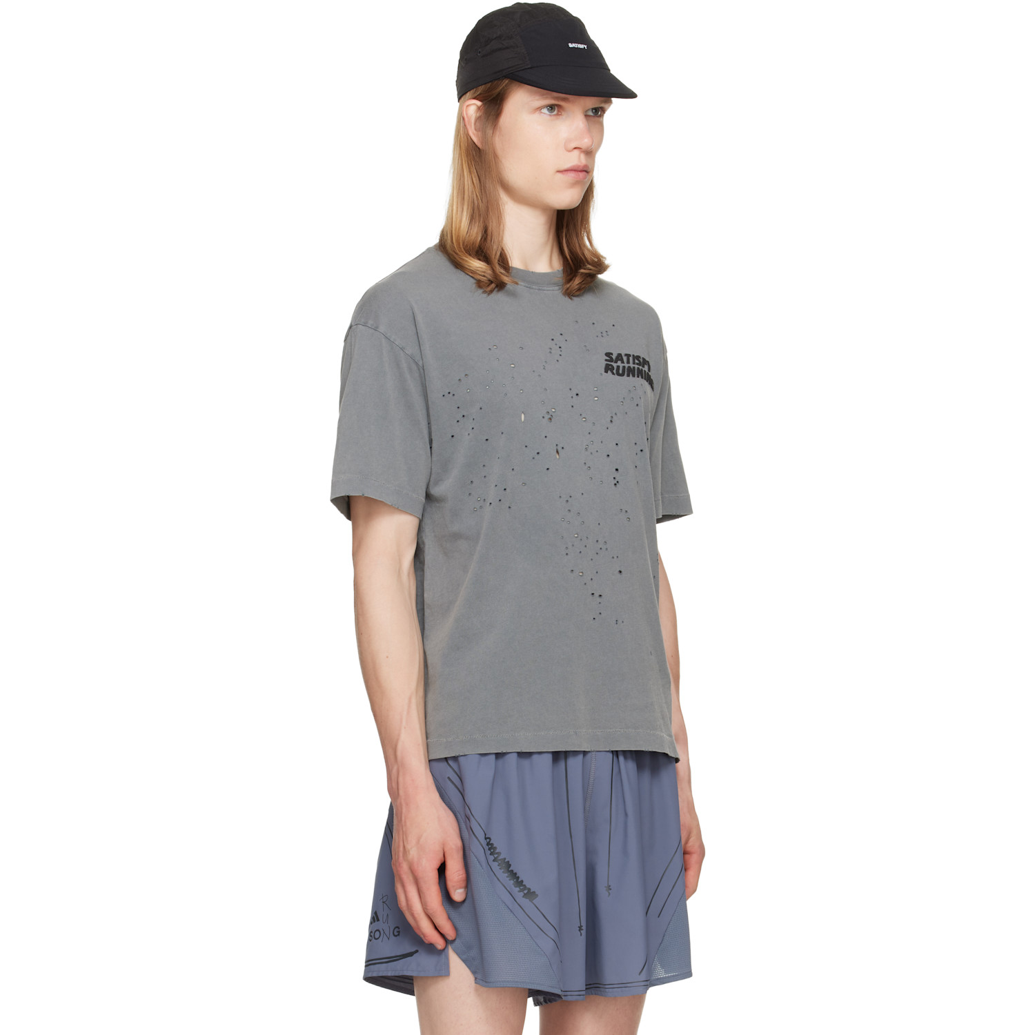  Satisfy Gray Mothtech T-shirt 