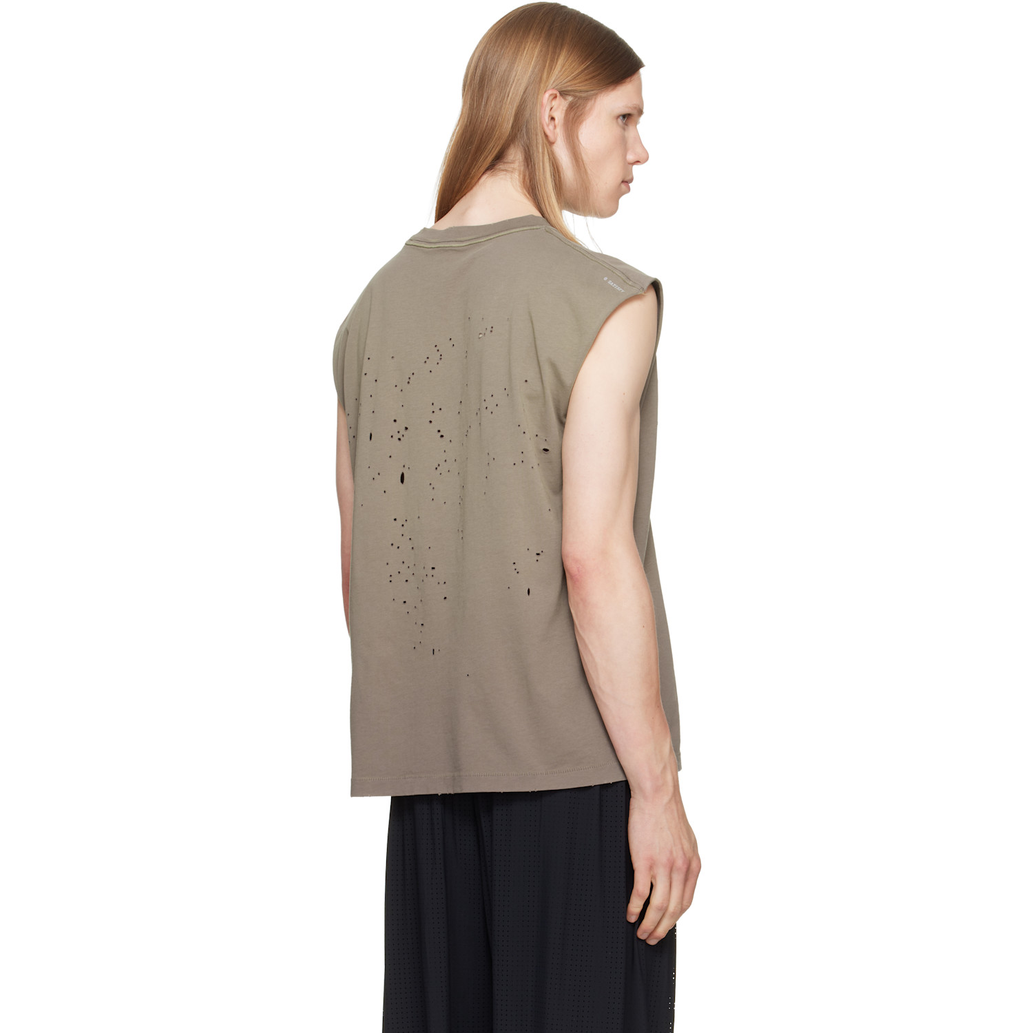  Satisfy Brown Mothtech Muscle Tank Top 