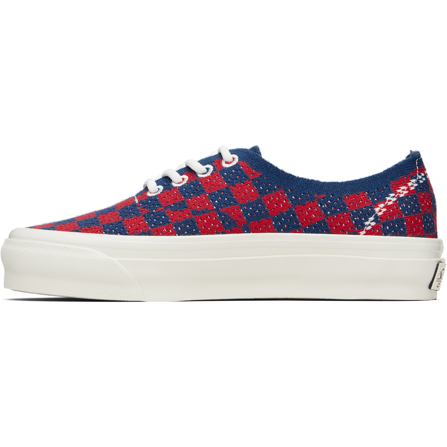  Vans Red & Blue Lx Authentic 44 Sneakers 