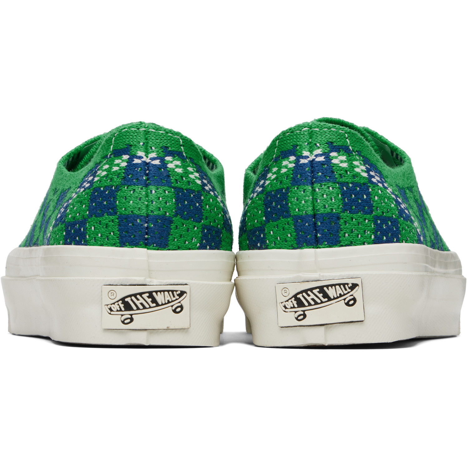  Vans Green & Blue Lx Authentic 44 Sneakers 