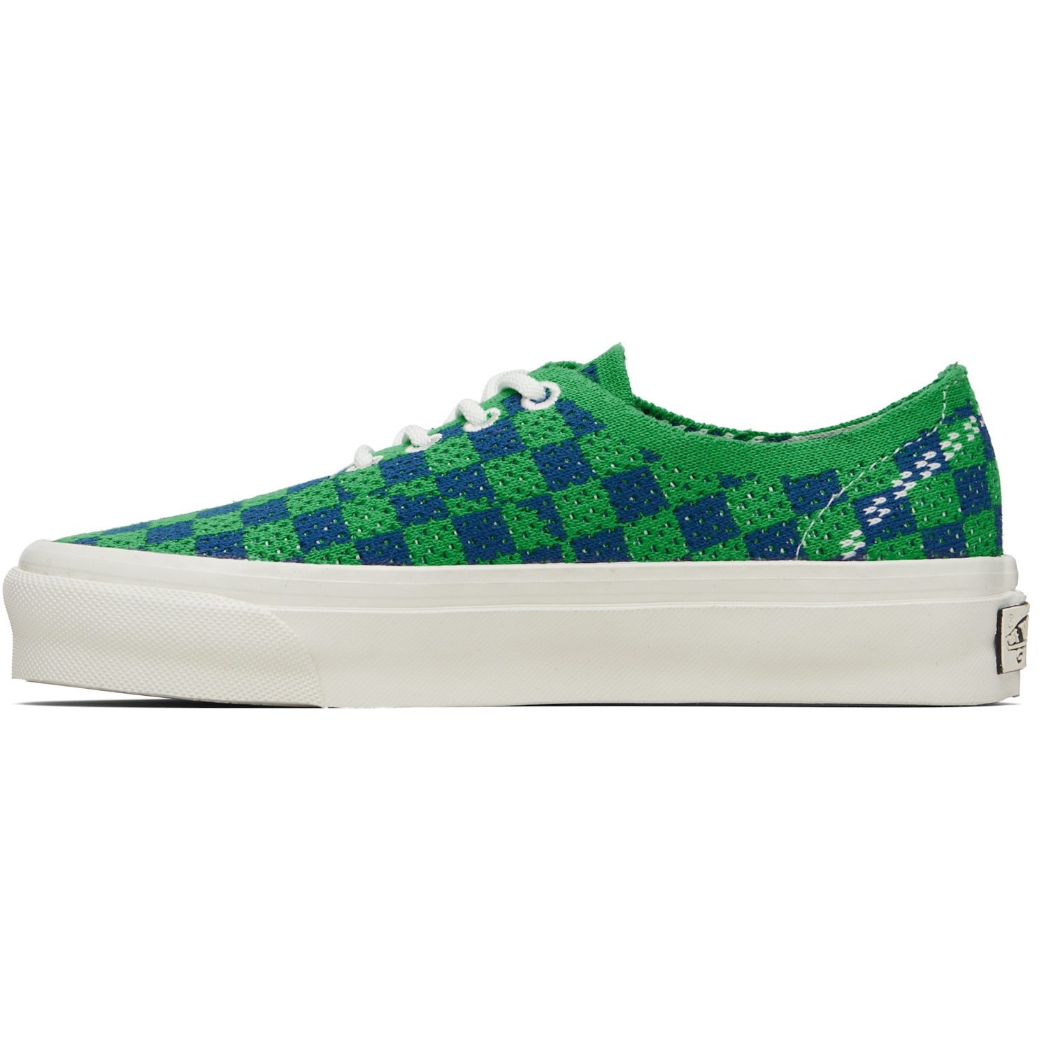  Vans Green & Blue Lx Authentic 44 Sneakers 
