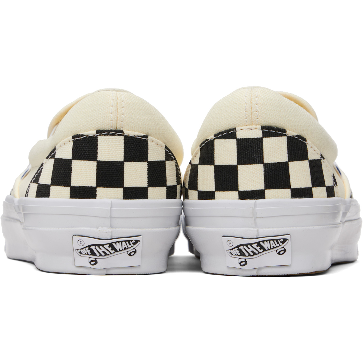 Vans Black & Off-white Lx Slip-on Reissue 98 Sneakers 