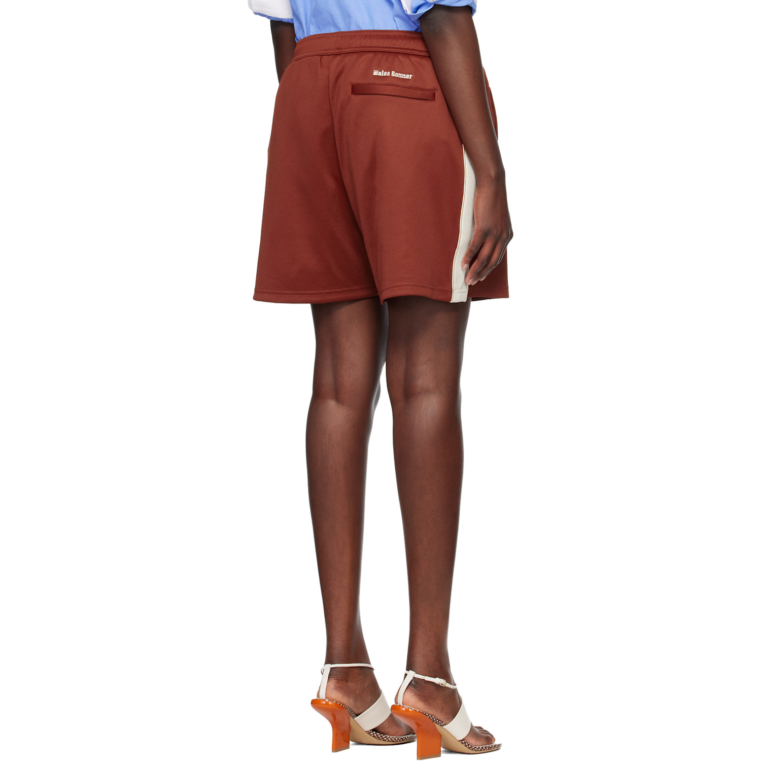  Wales Bonner Red Motion Shorts 