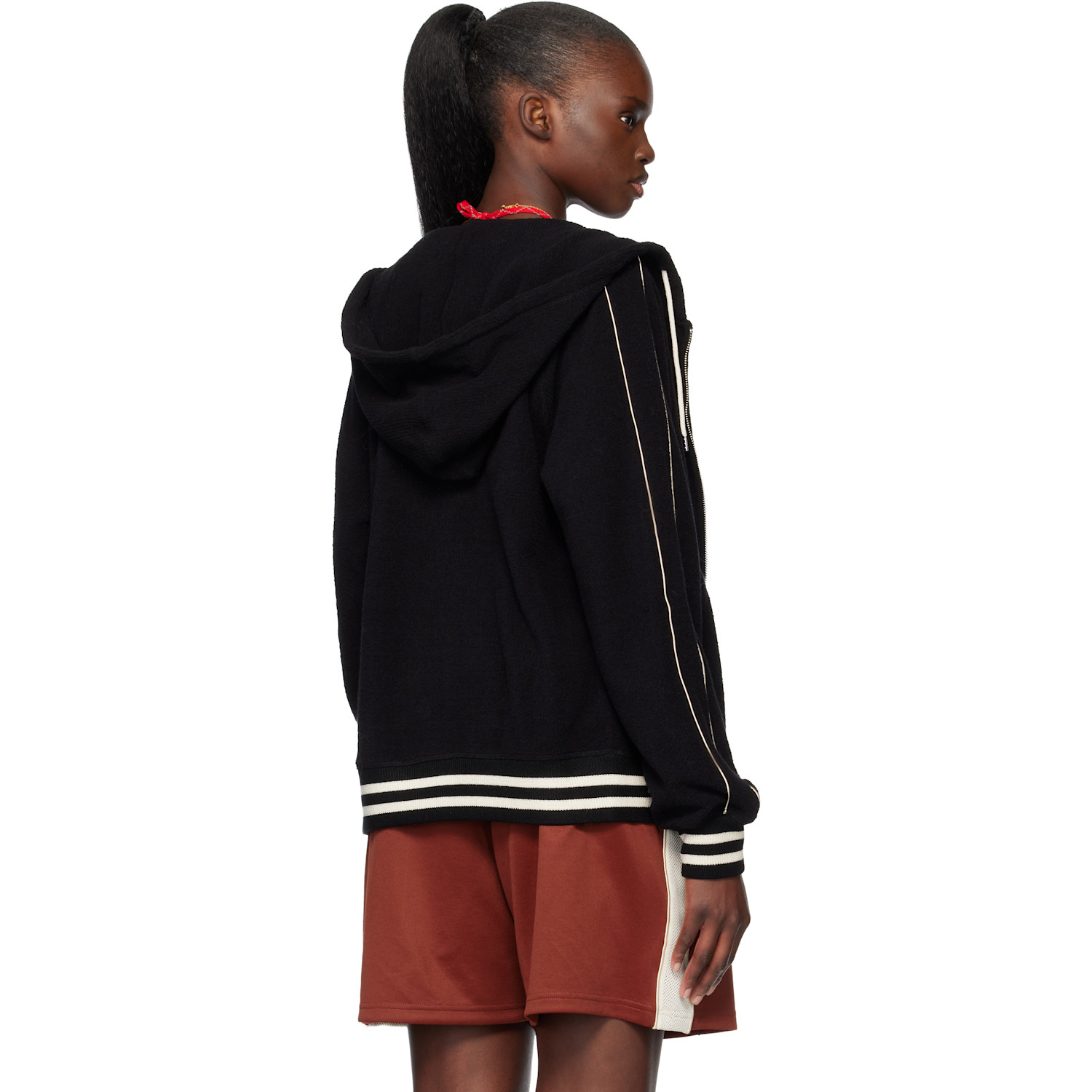  Wales Bonner Black Prince Hoodie 