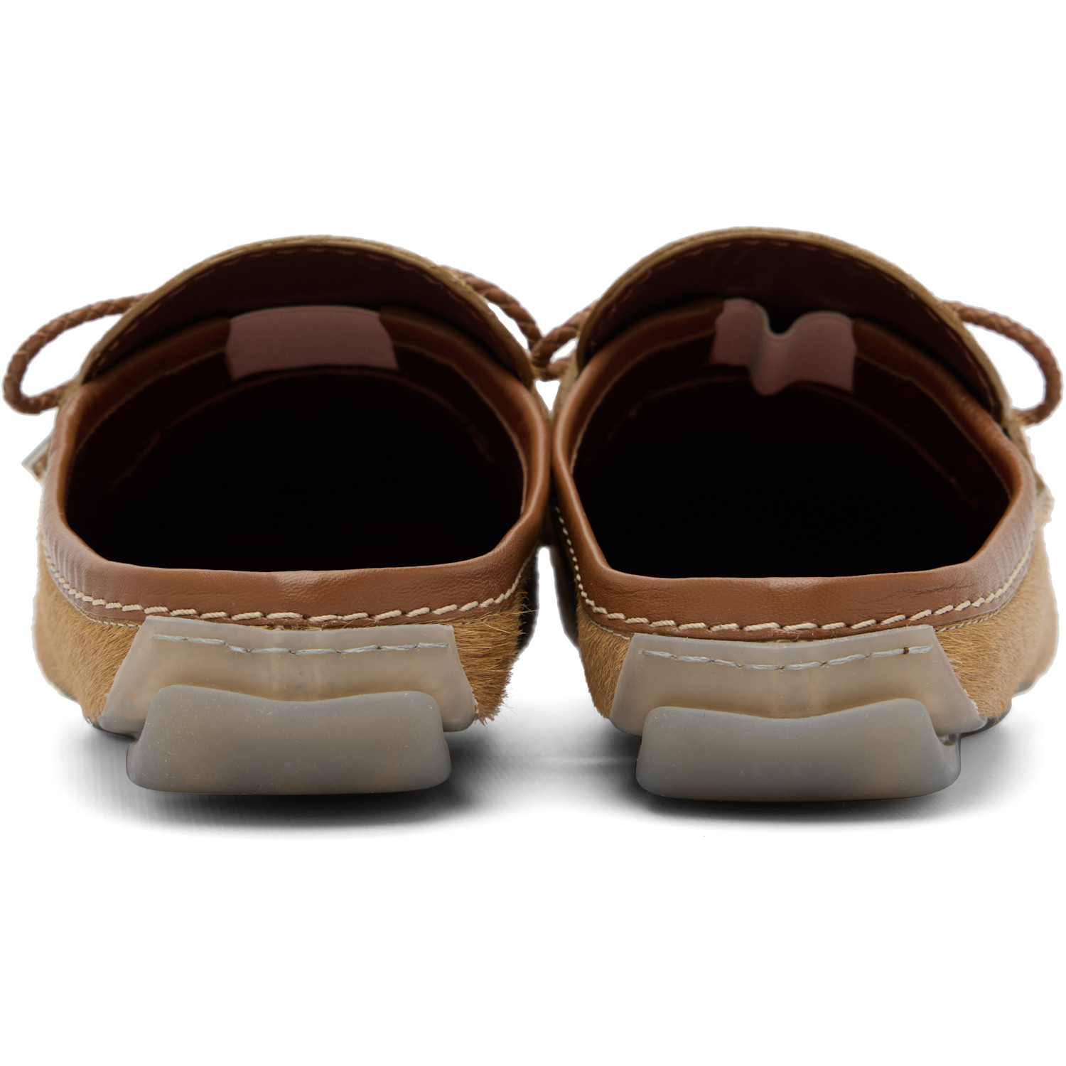  Wales Bonner Brown Montego Slip-on Loafers 