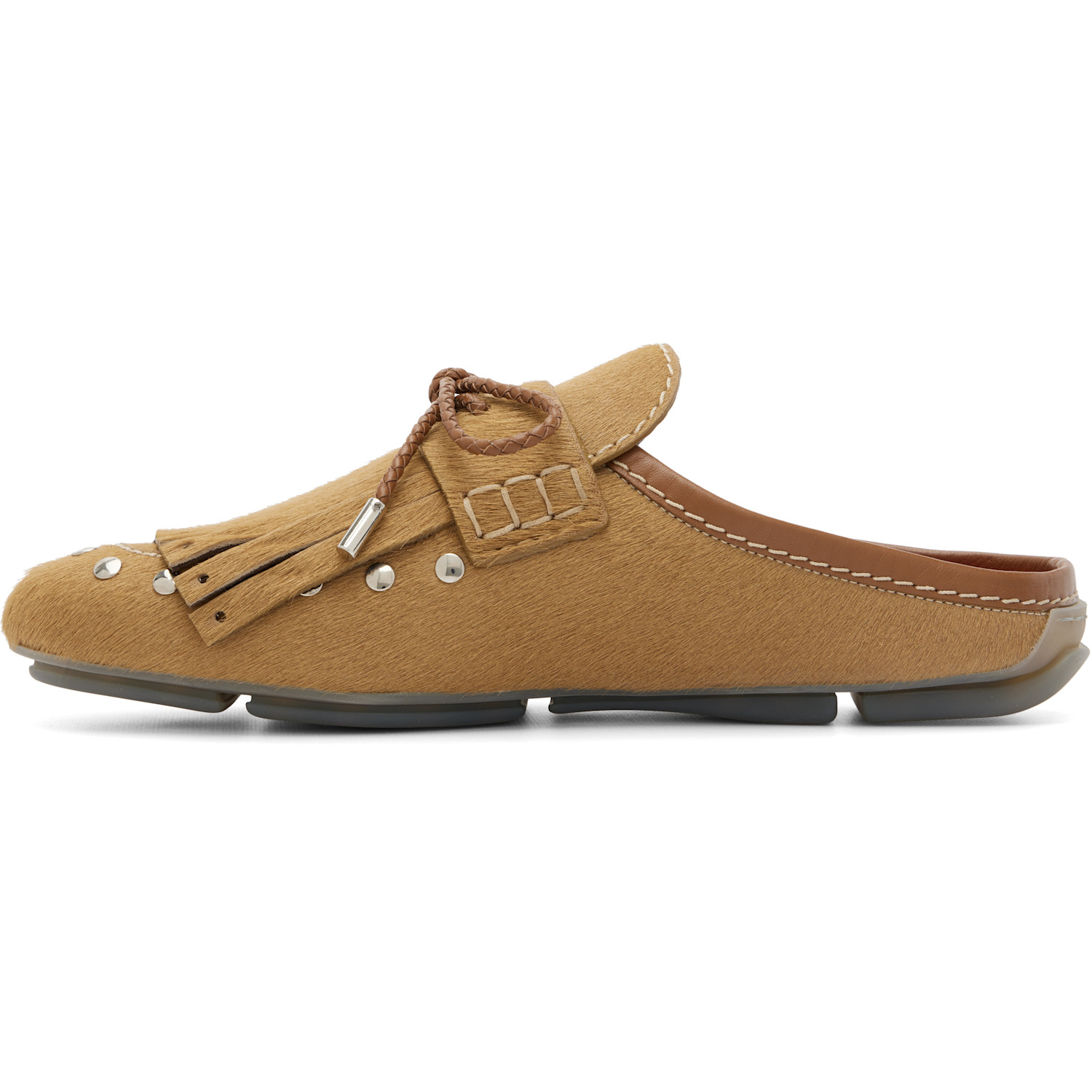  Wales Bonner Brown Montego Slip-on Loafers 