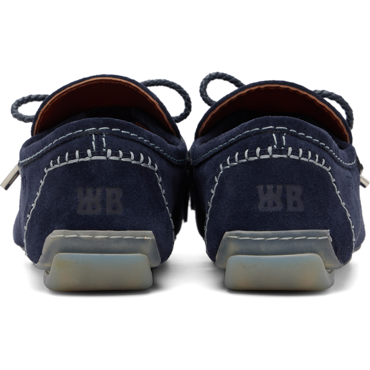  Wales Bonner Navy Montego Tasseled Loafers 