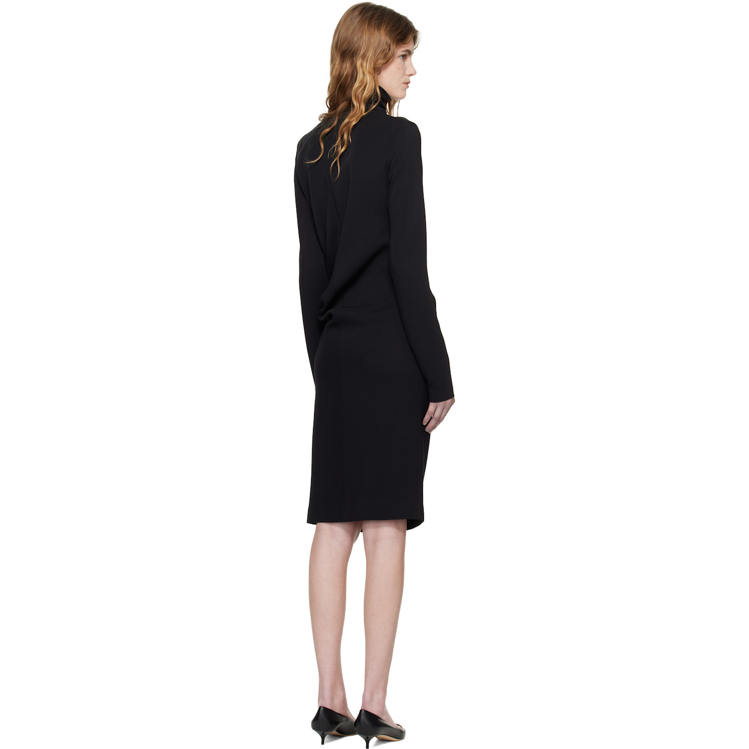  Toteme Black Twist Minidress 