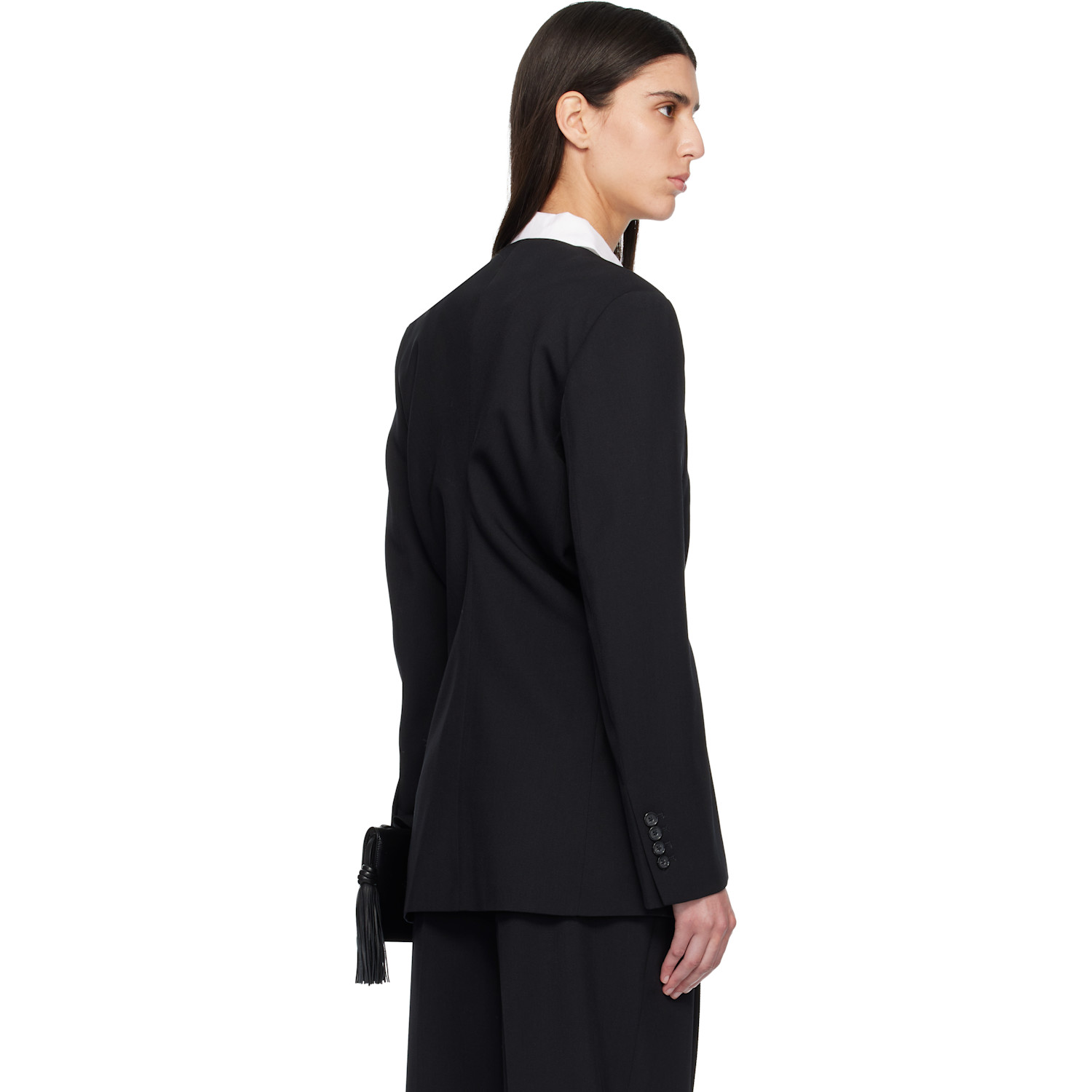  Toteme Black Slouch Blazer 