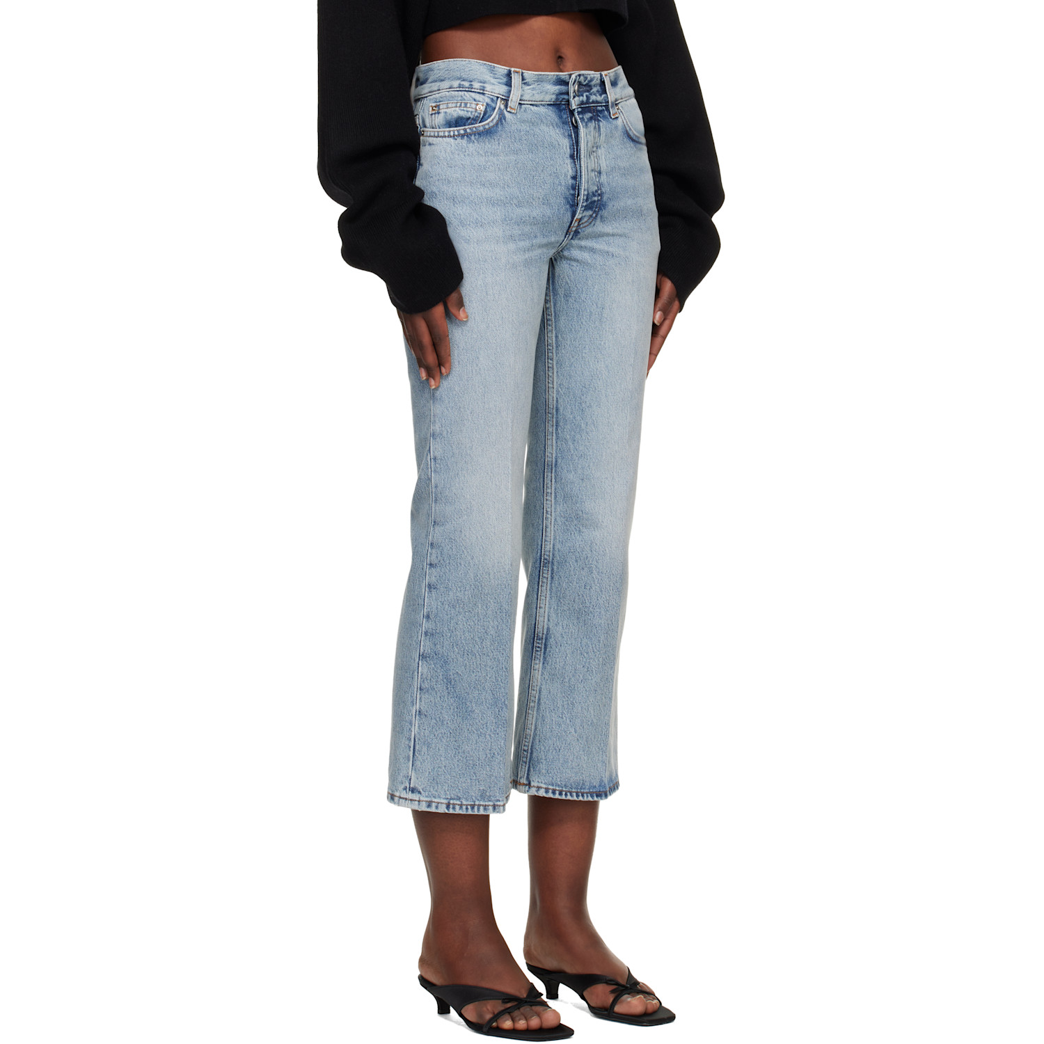  Toteme Blue Kick Flare Jeans 