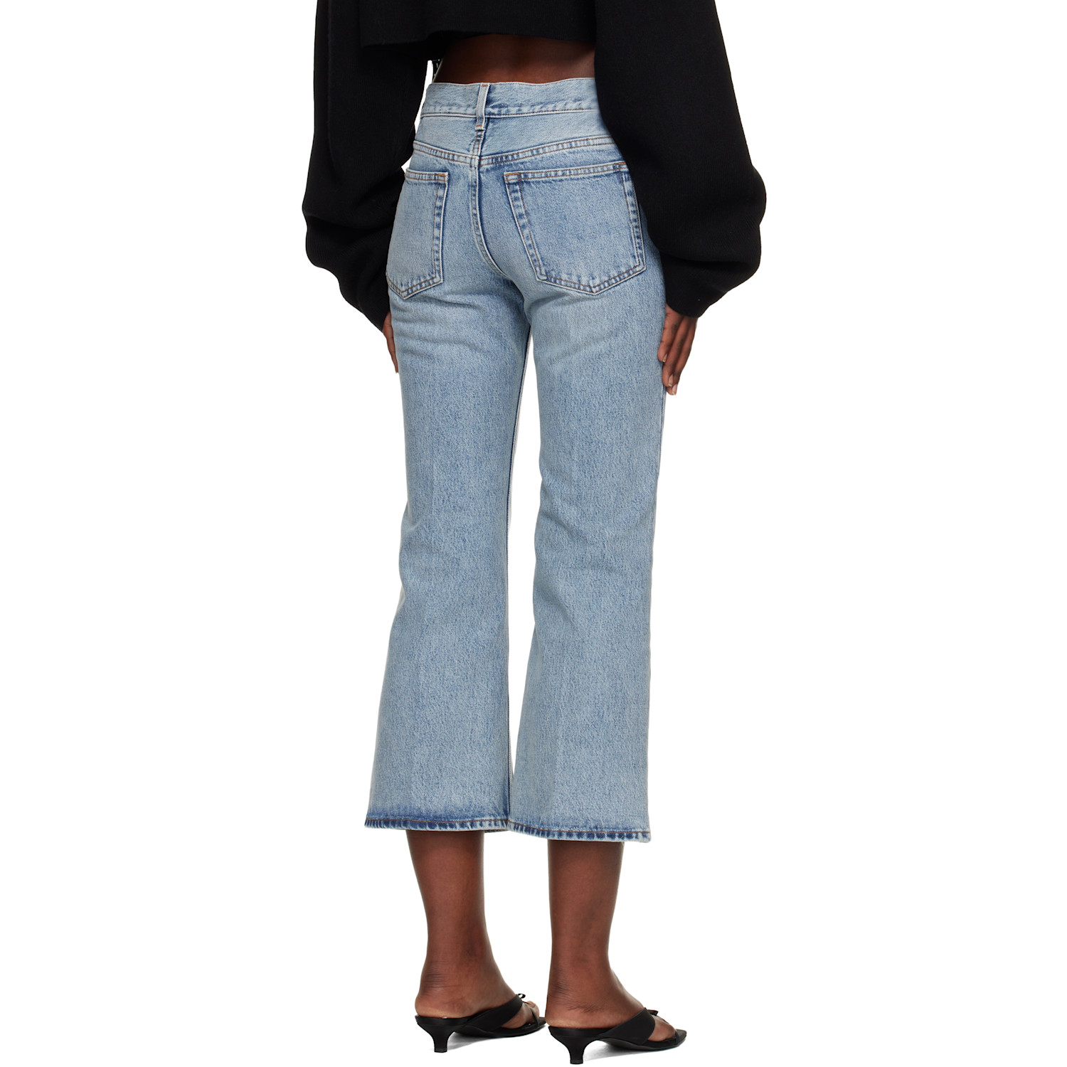  Toteme Blue Kick Flare Jeans 