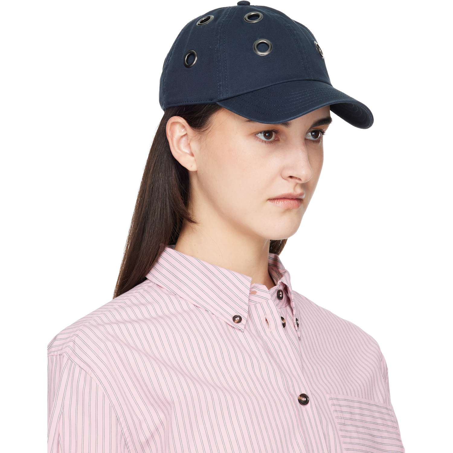  Gimaguas Navy Eyelets Cap 
