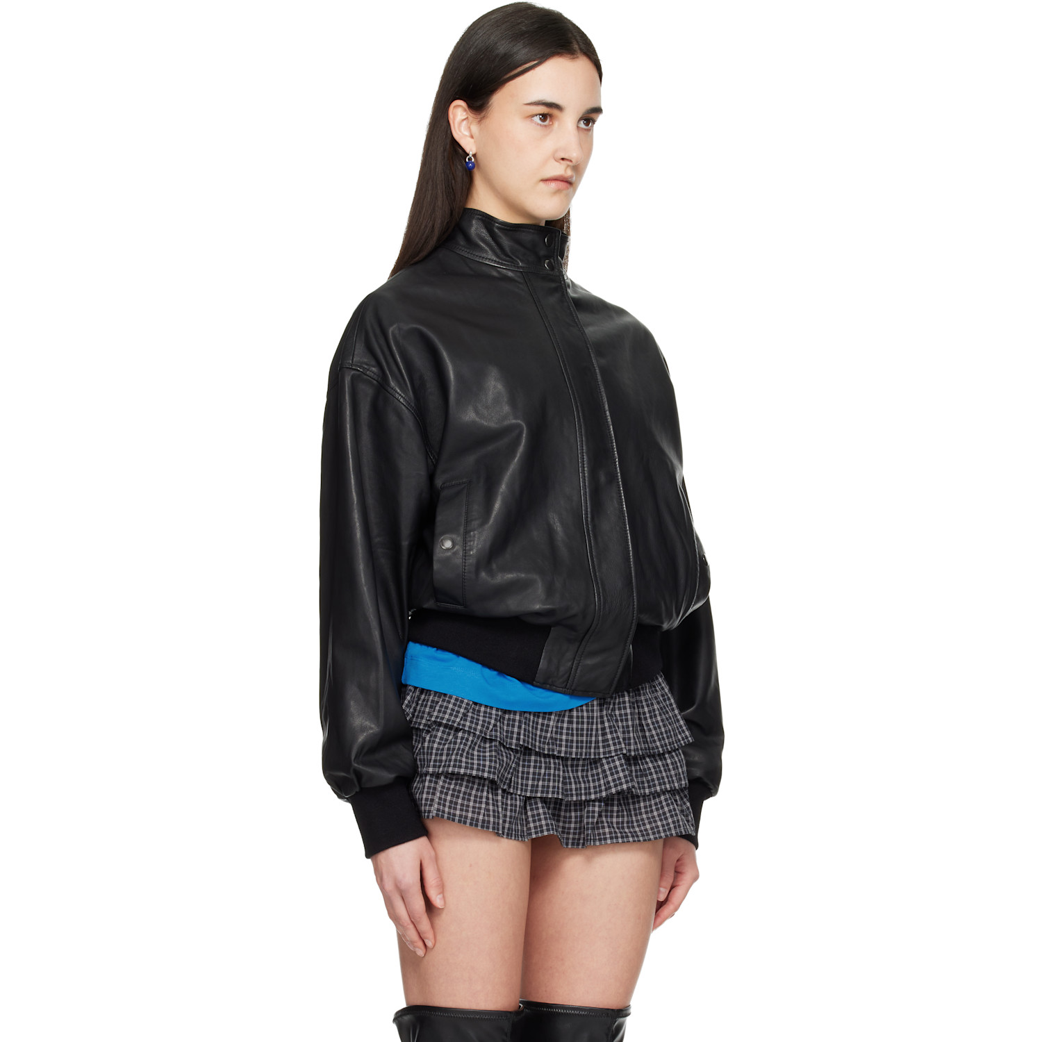  Gimaguas Black Vittoria Leather Jacket 