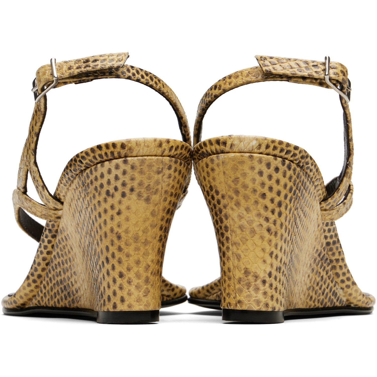  Gimaguas Beige Wedge Heeled Sandals 