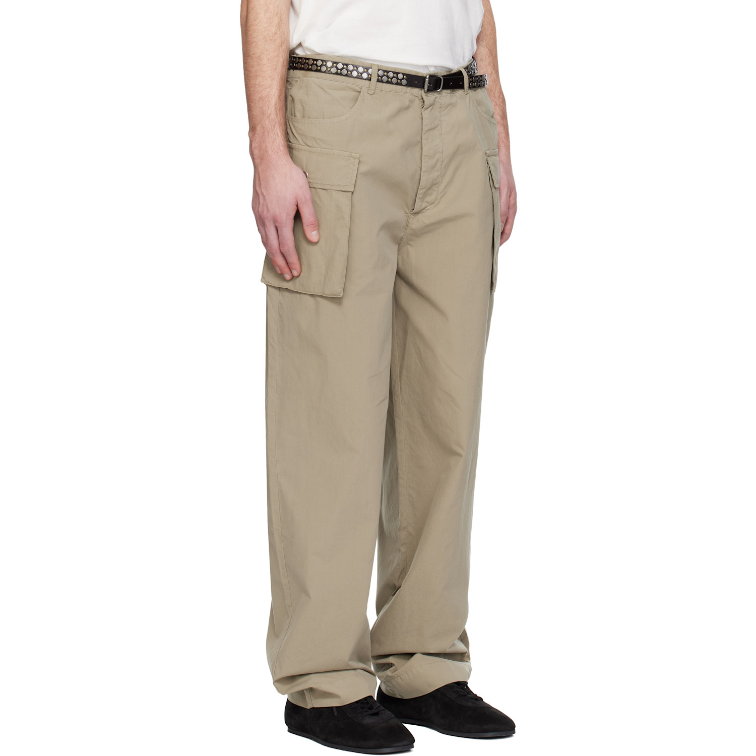  Gimaguas Beige Giaco Cargo Pants 