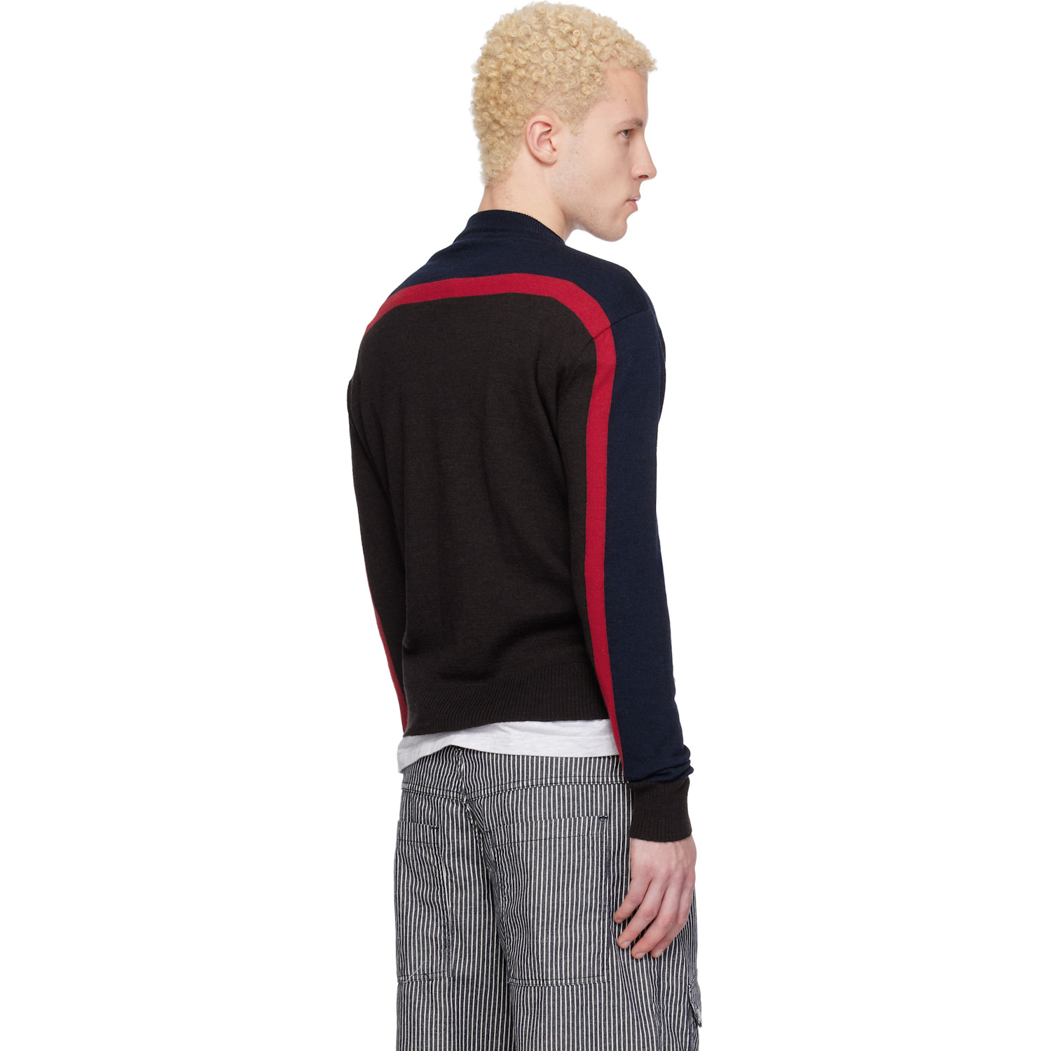  Gimaguas Navy & Brown Honey Sweater 