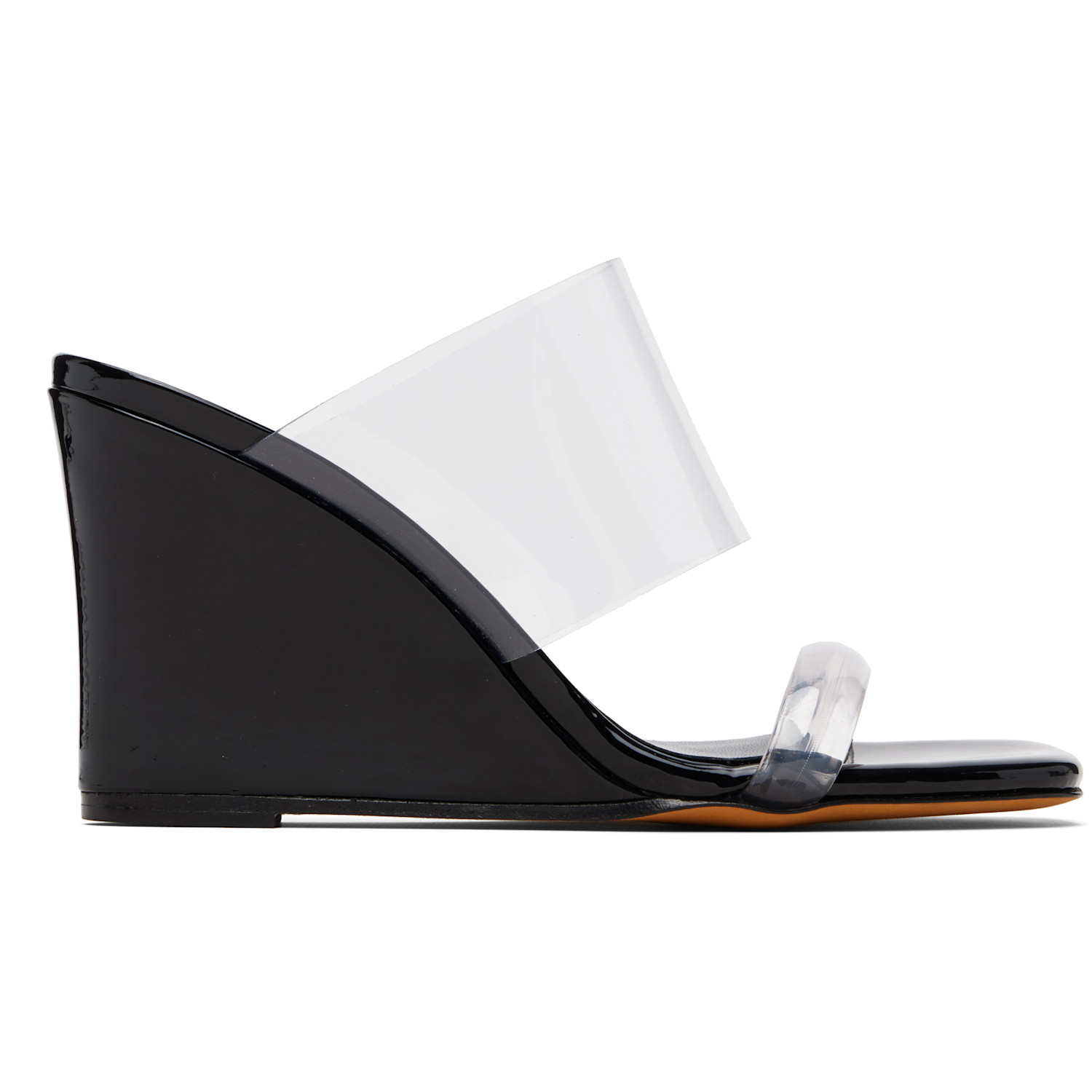 Maryam Nassir Zadeh Black Olympia Wedge Heeled Sandals