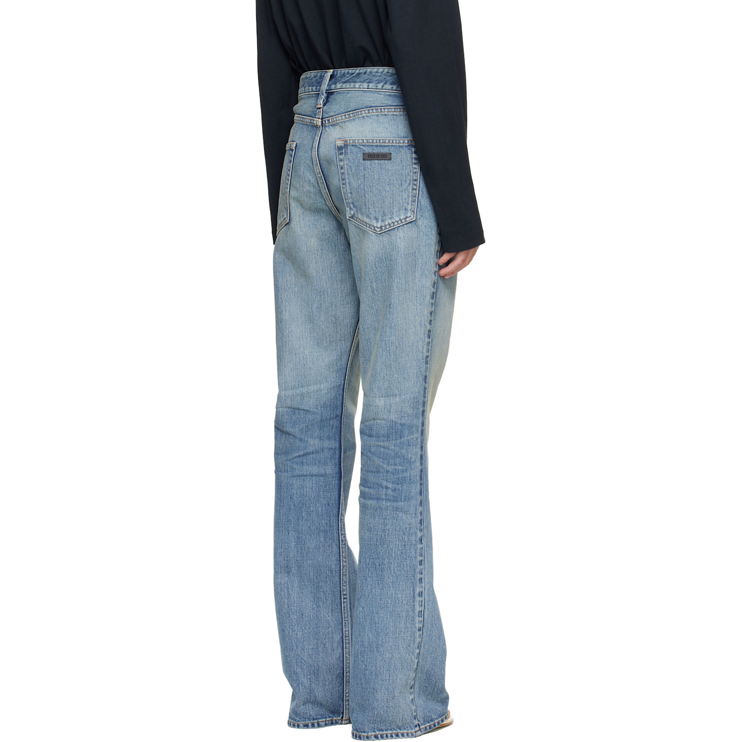 Fear Of God Blue Denim 70s 5 Pkt Jeans 