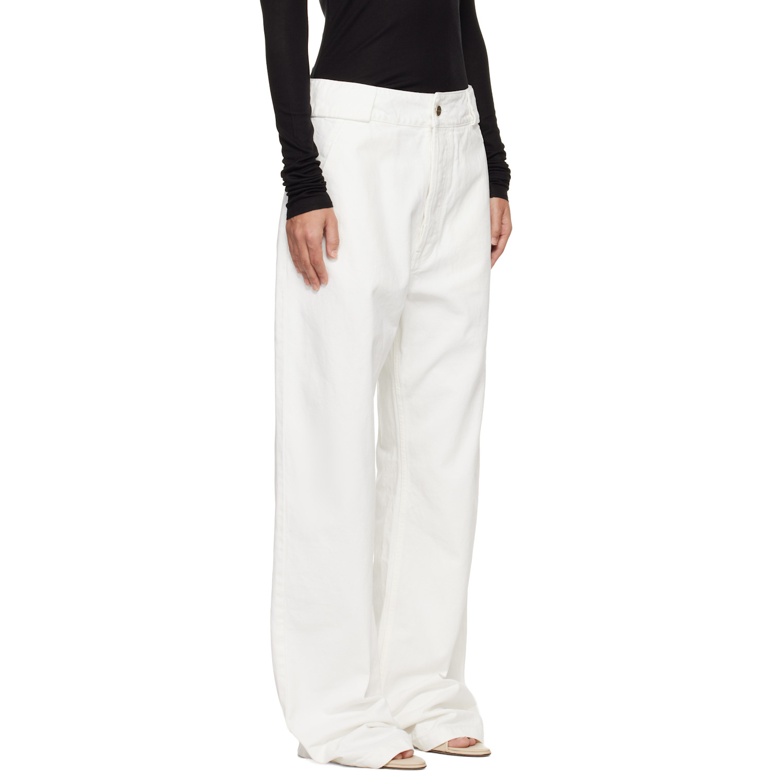  Fear Of God White Utility Trousers 