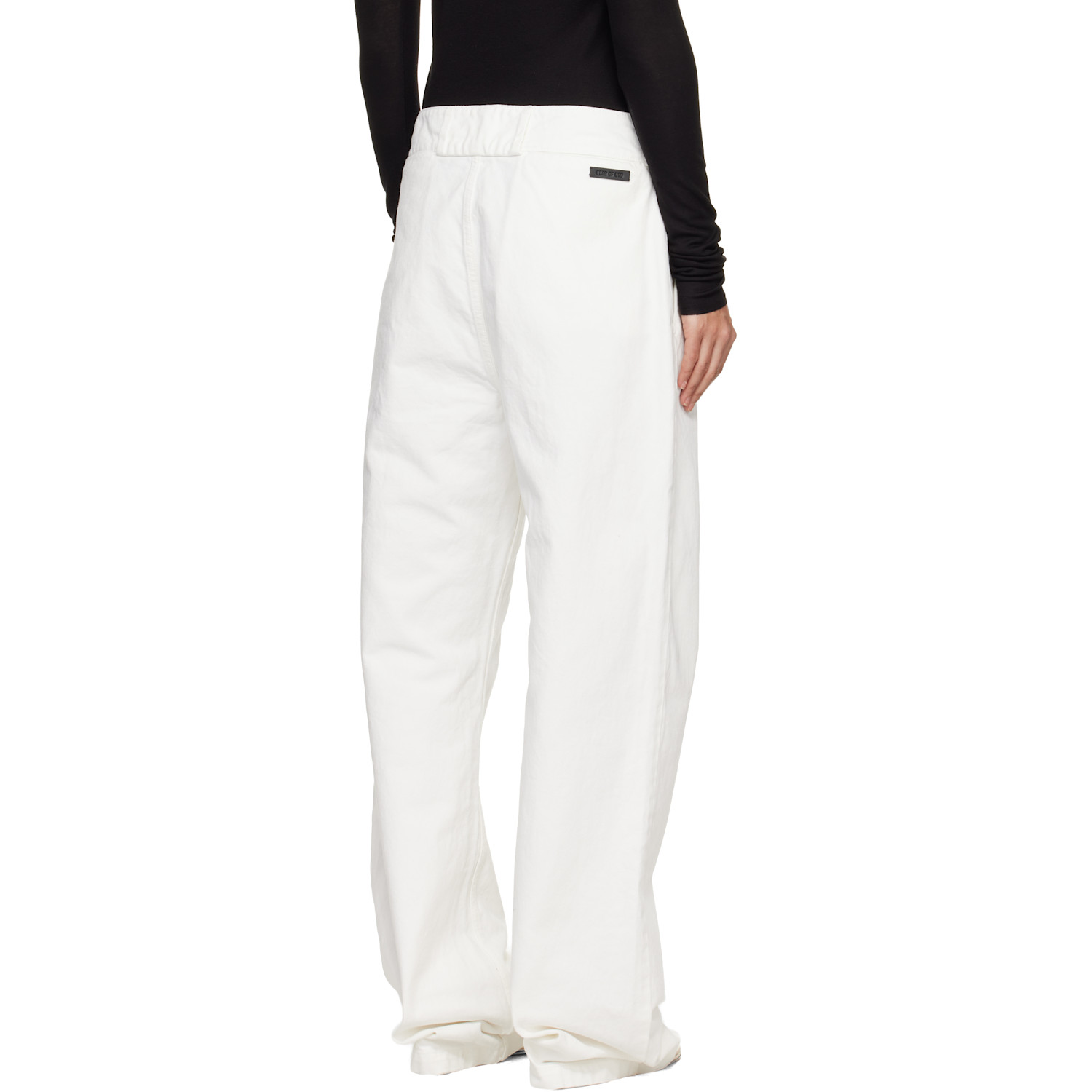  Fear Of God White Utility Trousers 