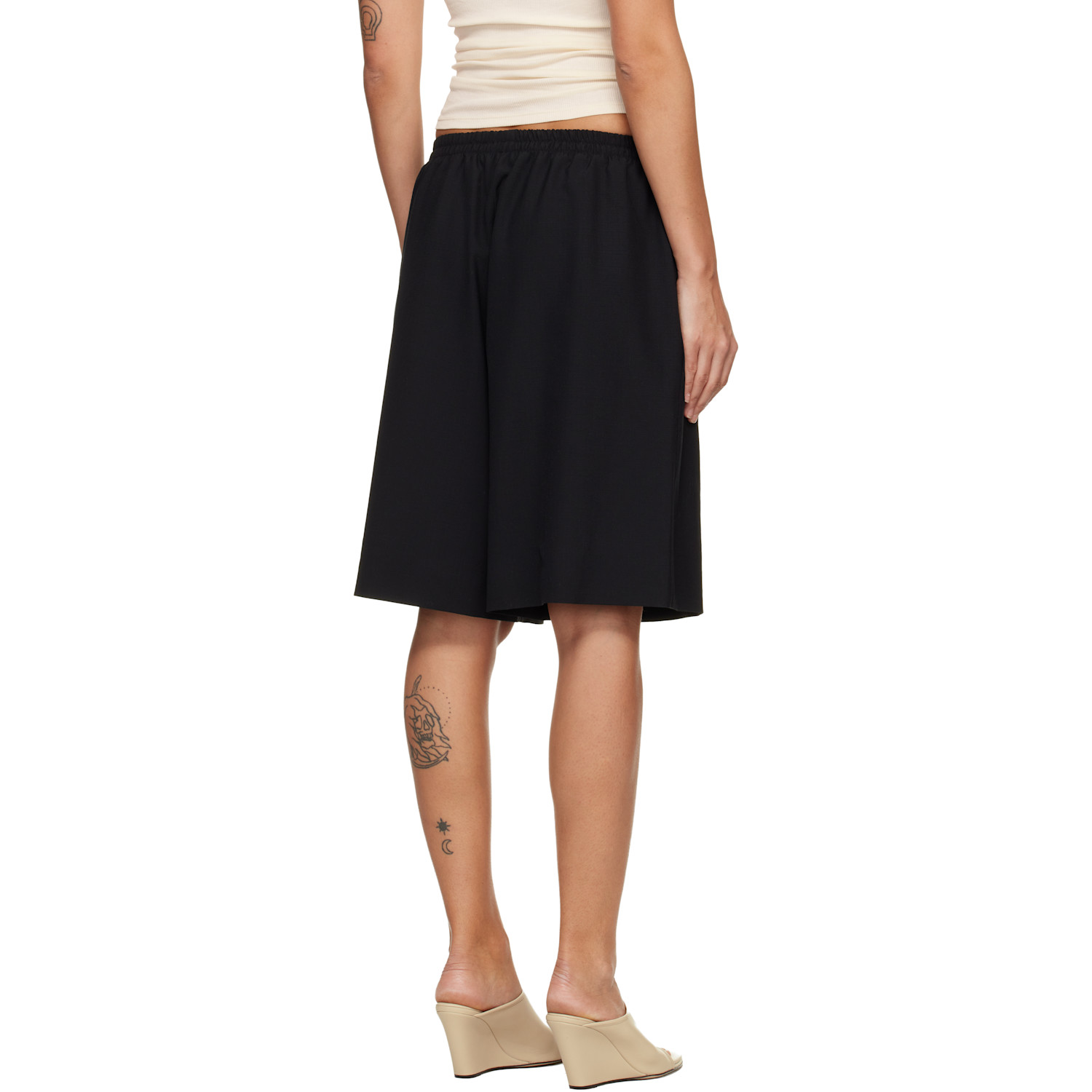  Fear Of God Black Drawstring Shorts 