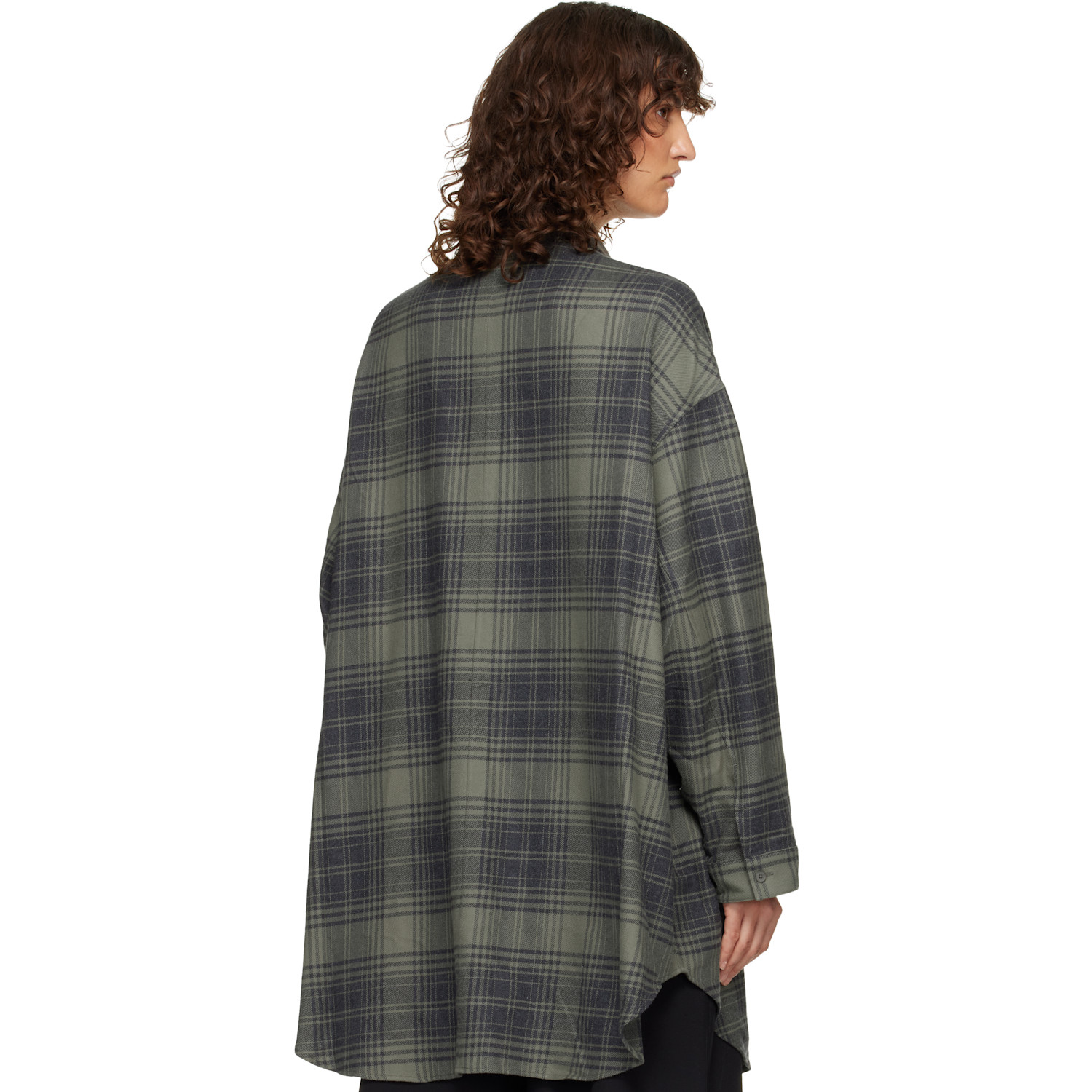  Fear Of God Gray & Khaki Relaxed Shirt 