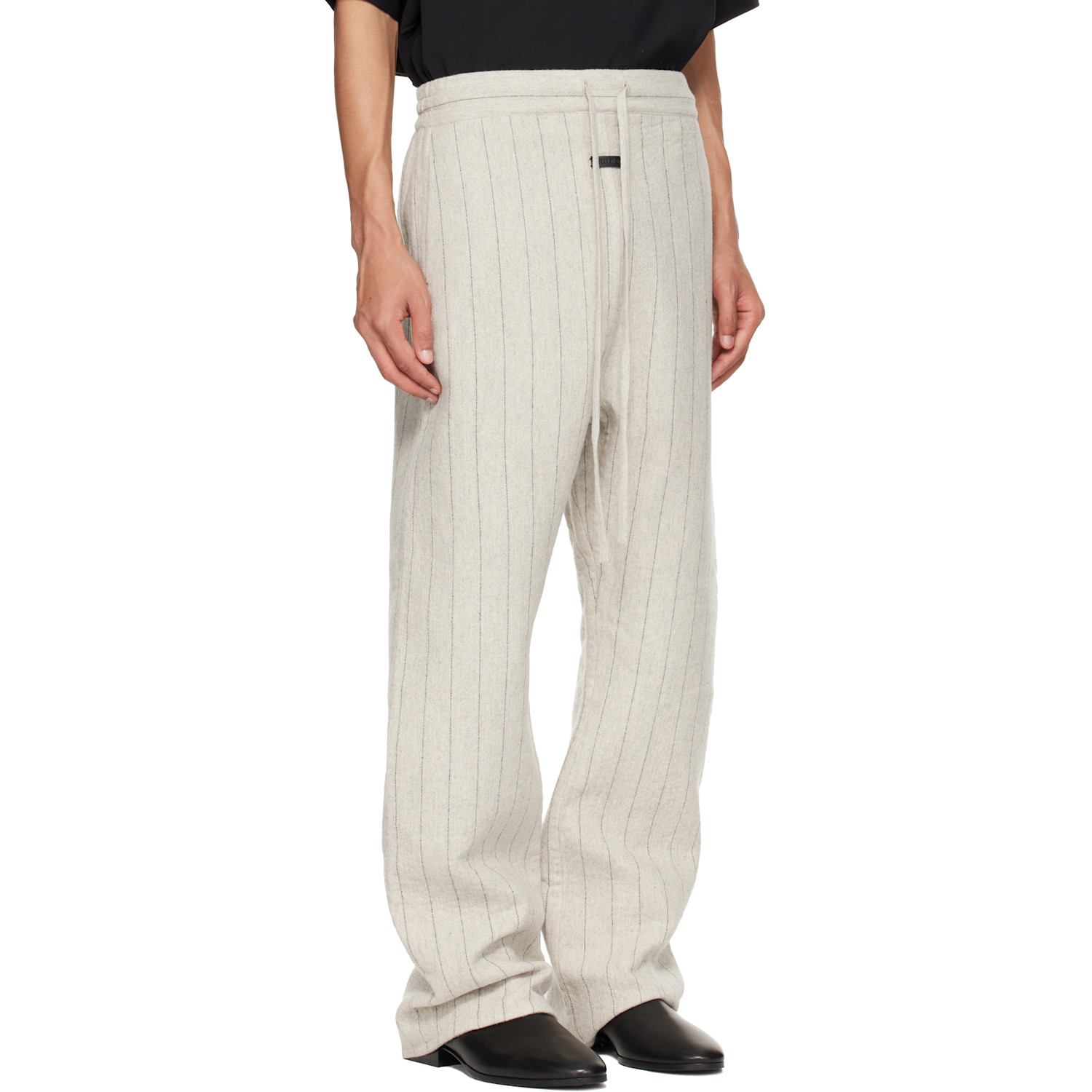  Fear Of God Gray Double Face Wool Baseball Flared Trousers 