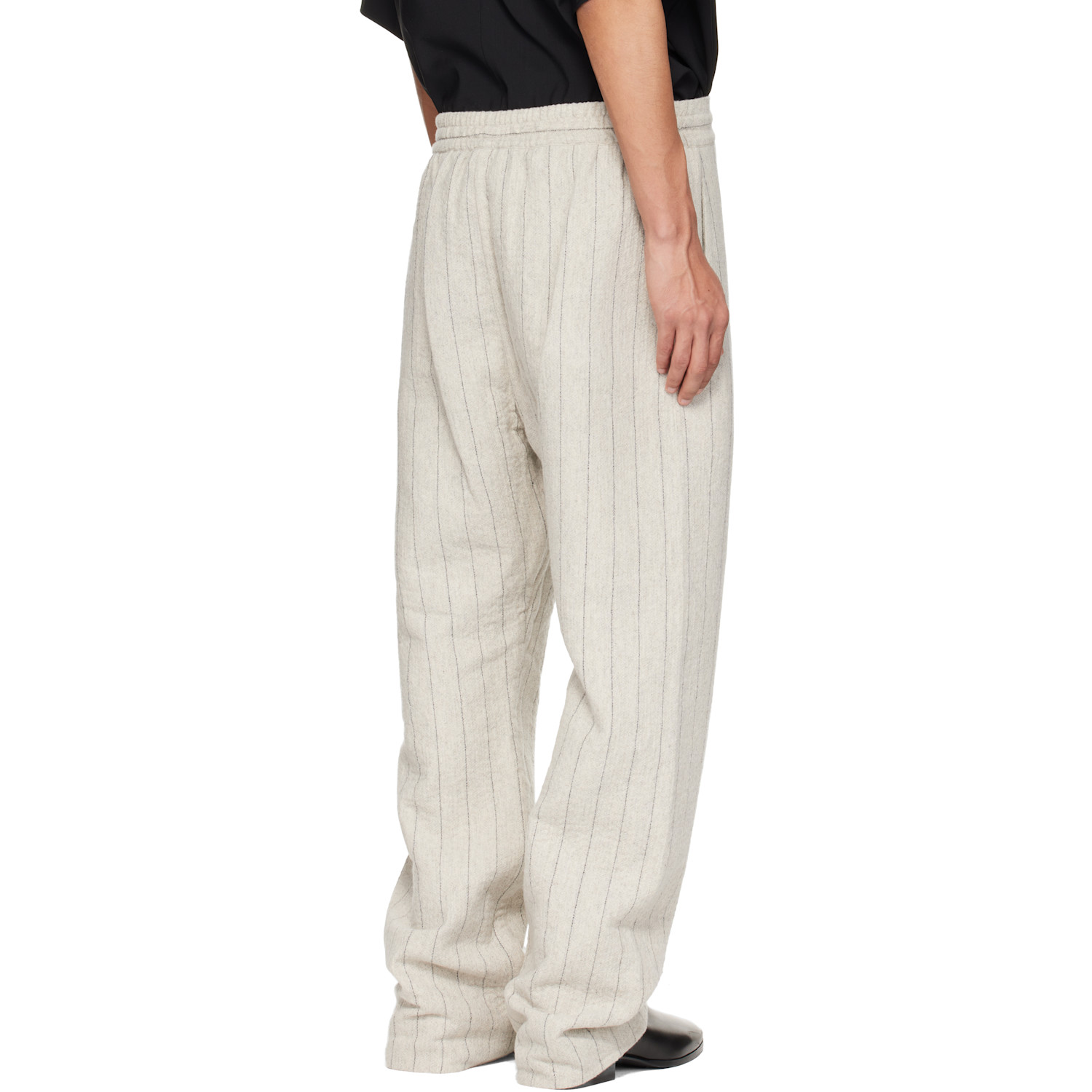  Fear Of God Gray Double Face Wool Baseball Flared Trousers 