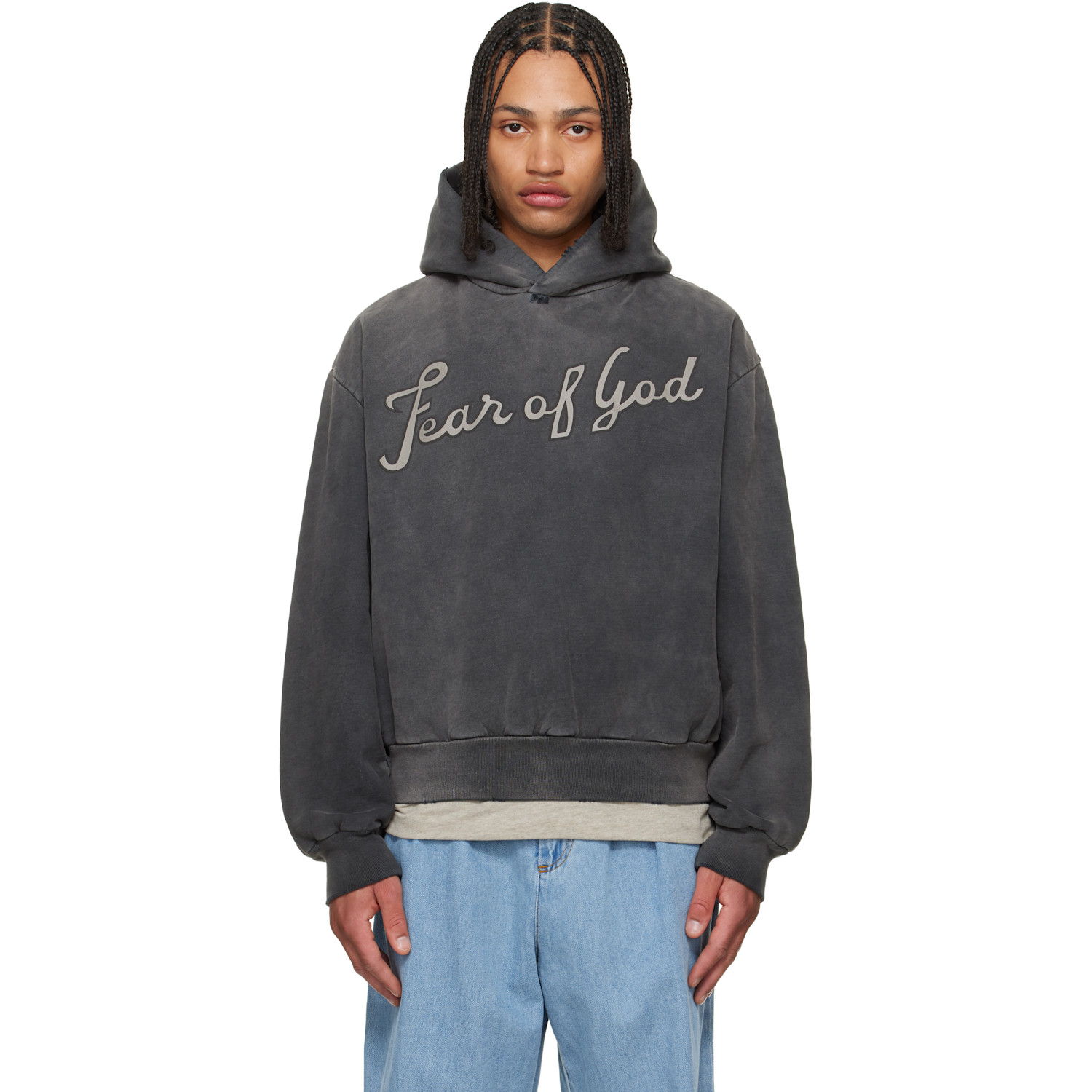 Fear of God Black '26' Classic Half Raglan Hoodie