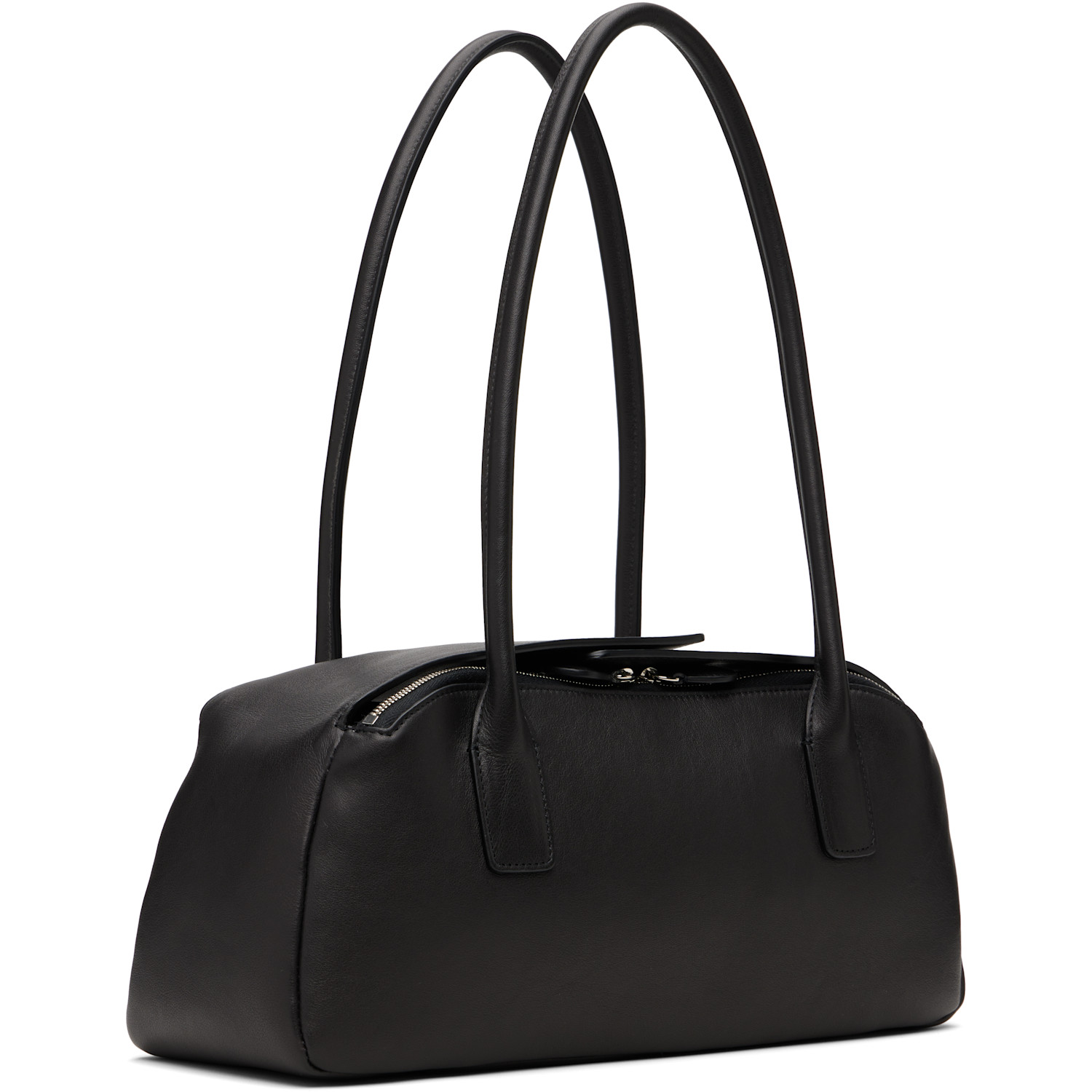  Courrèges Black Strip Leather Bag 