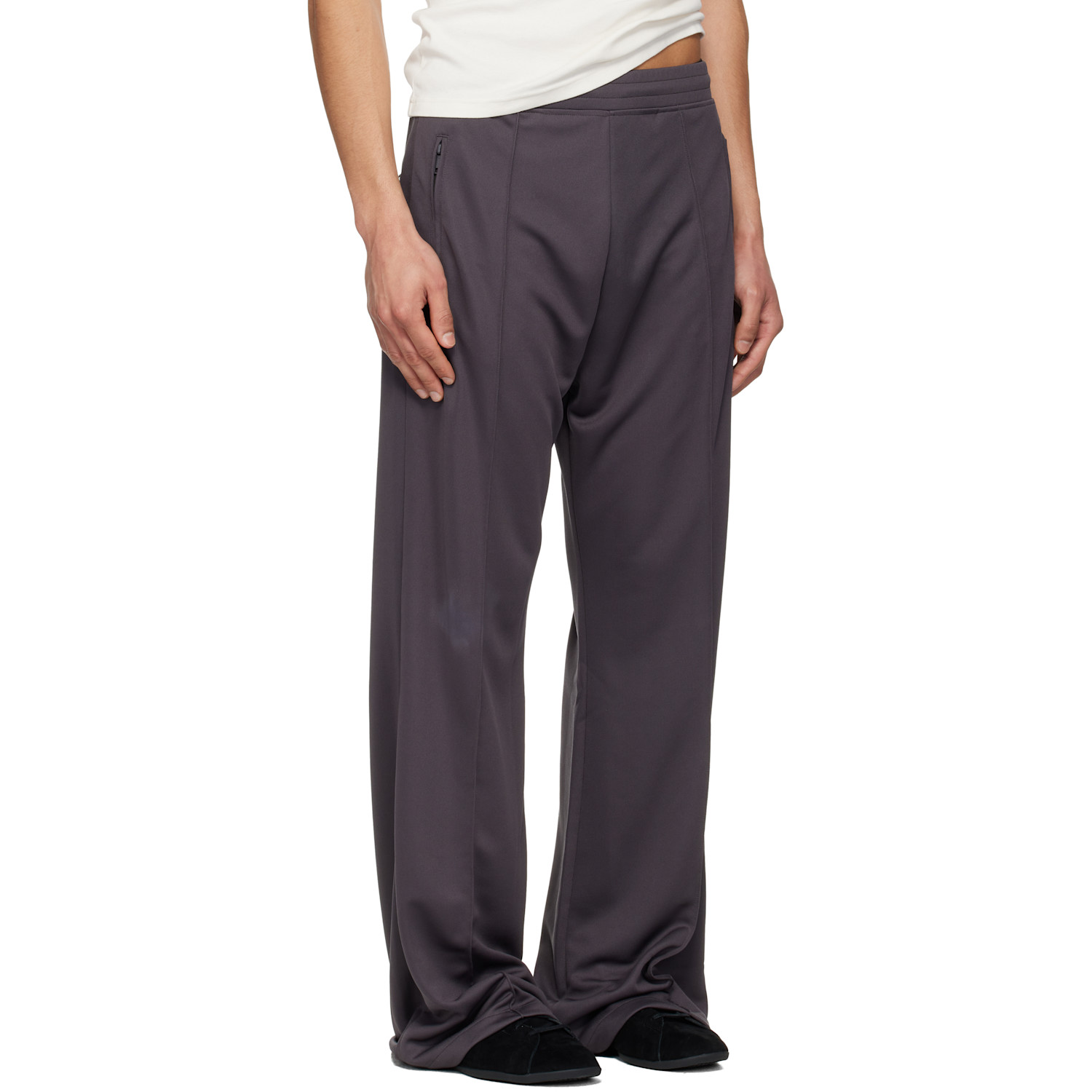  Courrèges Gray Interlock Track Pants 