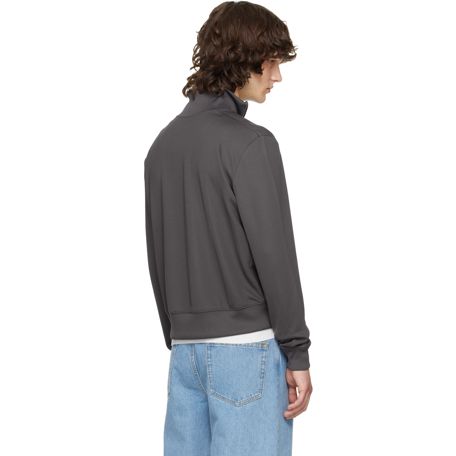  Courrèges Gray Signature Track Jacket 