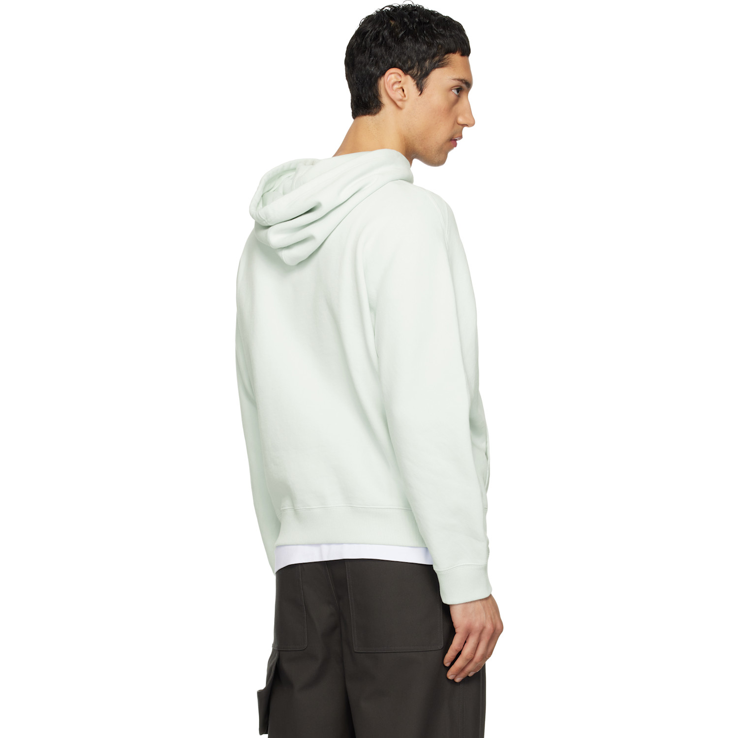  Courrèges Green Oversized Hoodie 