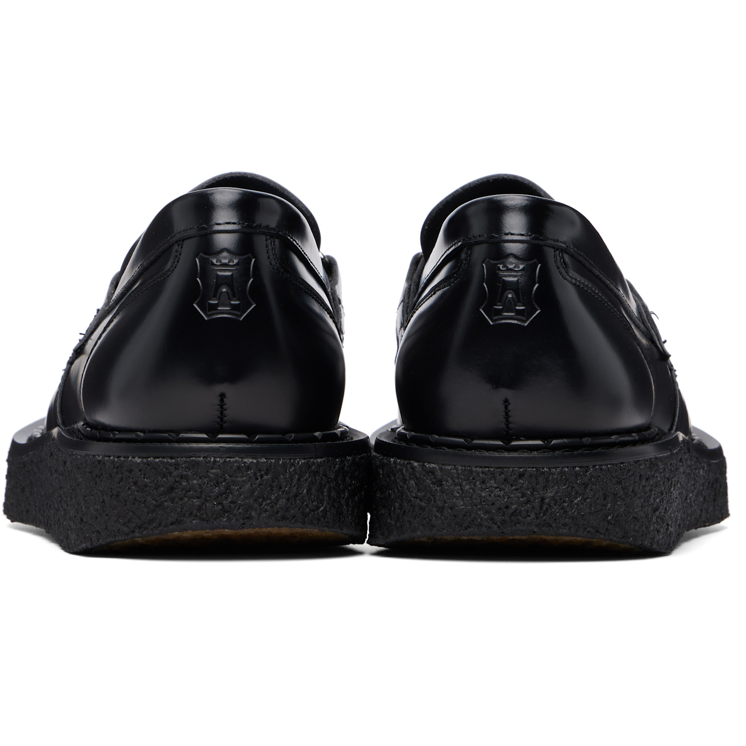  Perks And Mini Black George Cox Edition P.a.m. Fang Loafers 