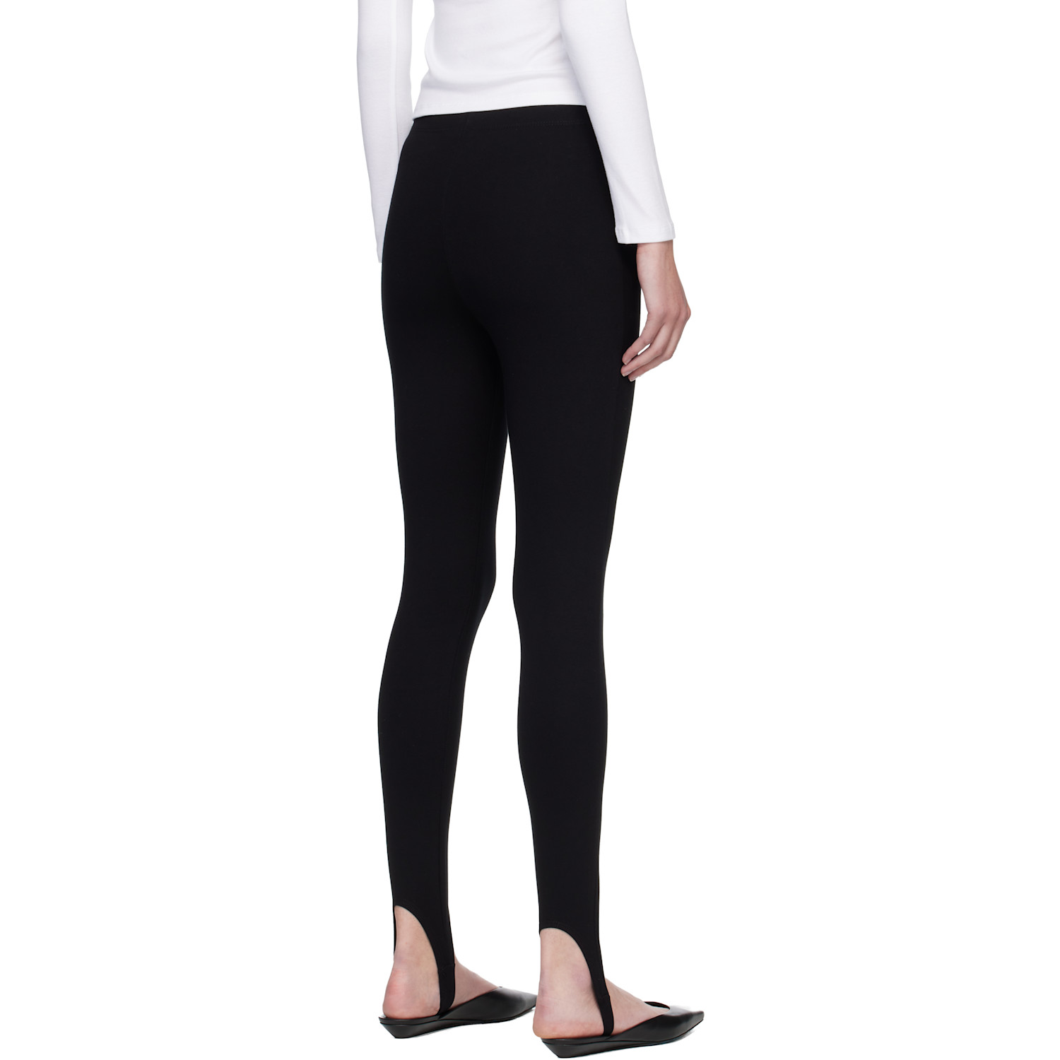  Leset Black Rio Stirrup Leggings 