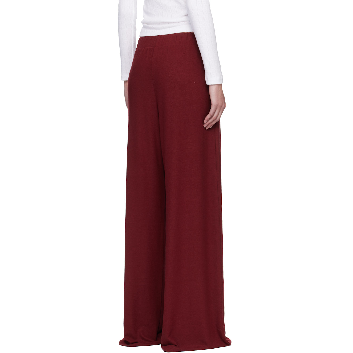  Leset Red Lauren Pleated Pocket Trousers 