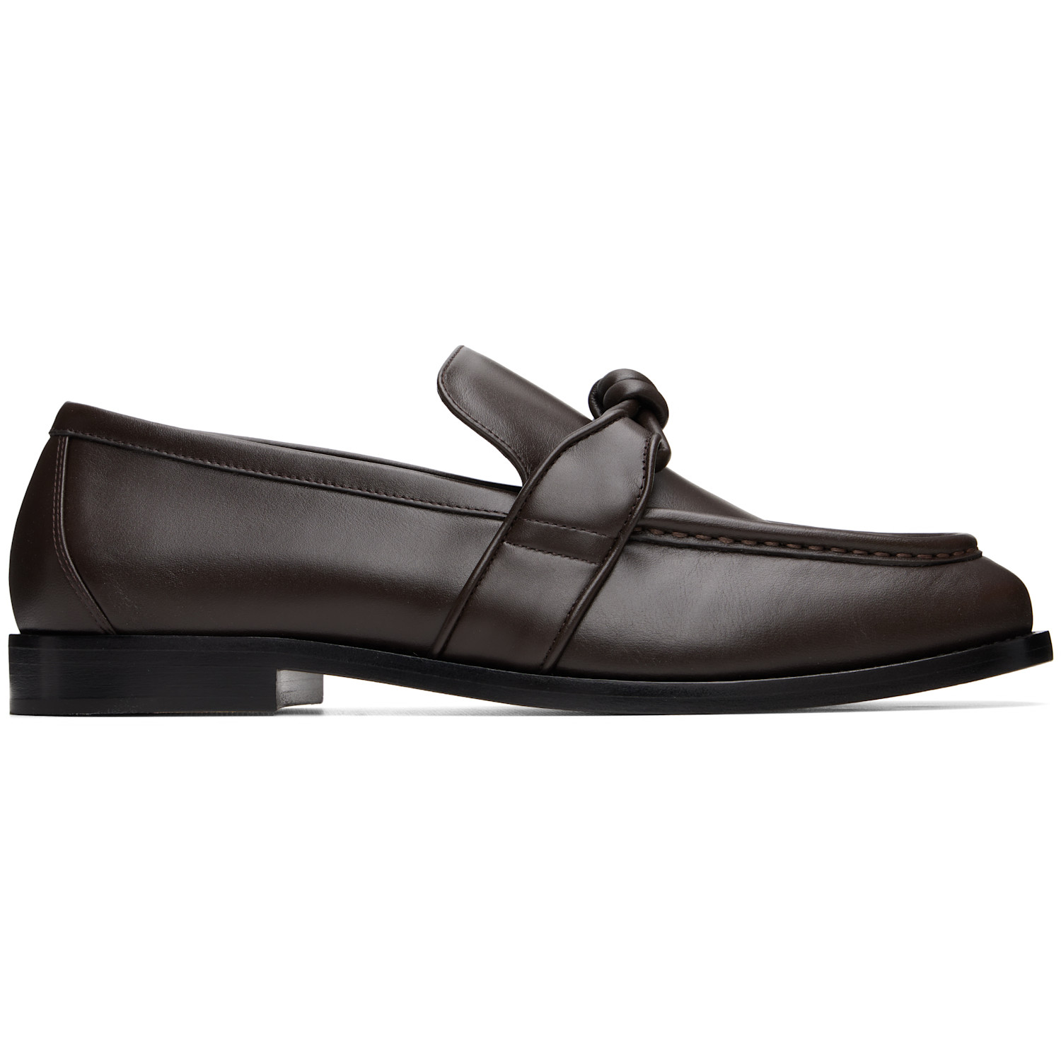 Bottega Veneta Brown Astaire Loafers