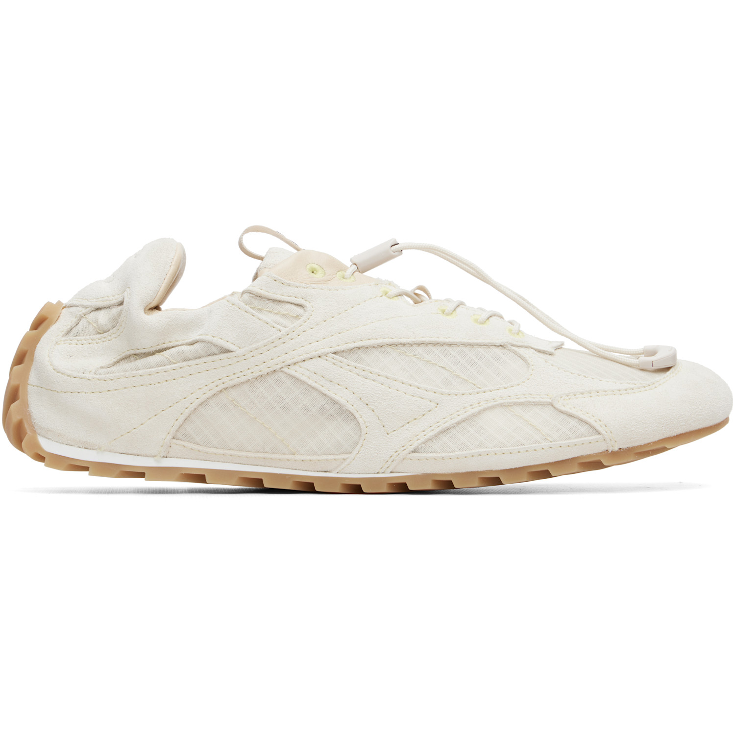 Bottega Veneta Off-White Orbit Flash Sneakers