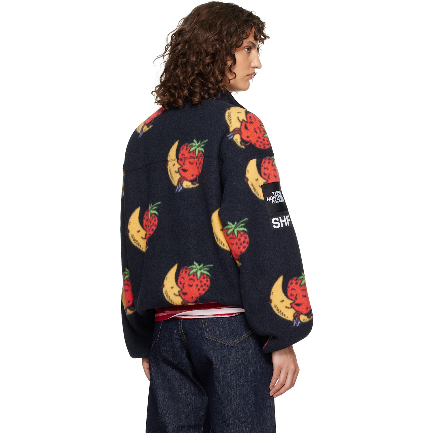  The North Face Black Sky High Farm Edition Fleece Half-zip Sweatshirt 