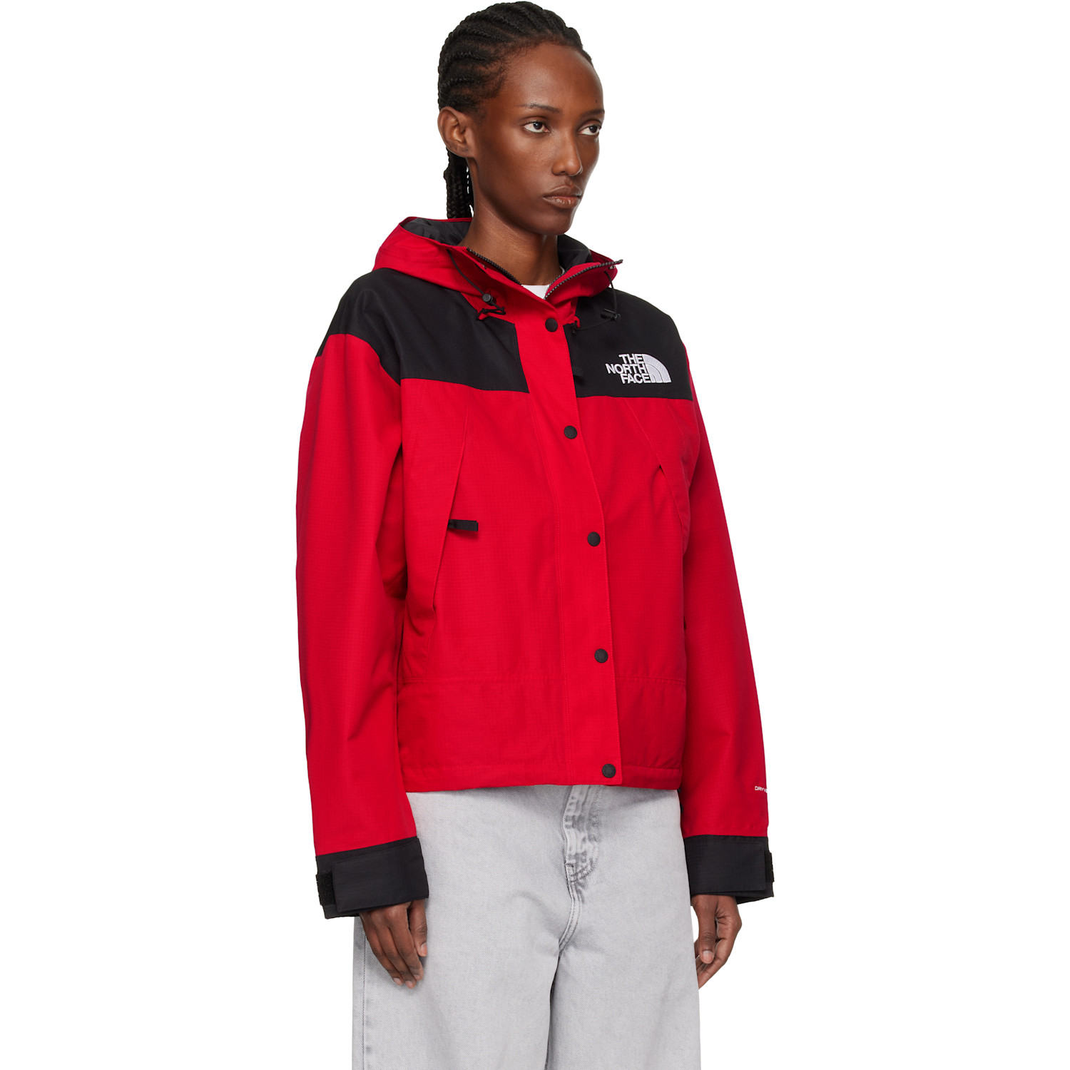  The North Face Red Dryvent Mono Mountain Jacket 